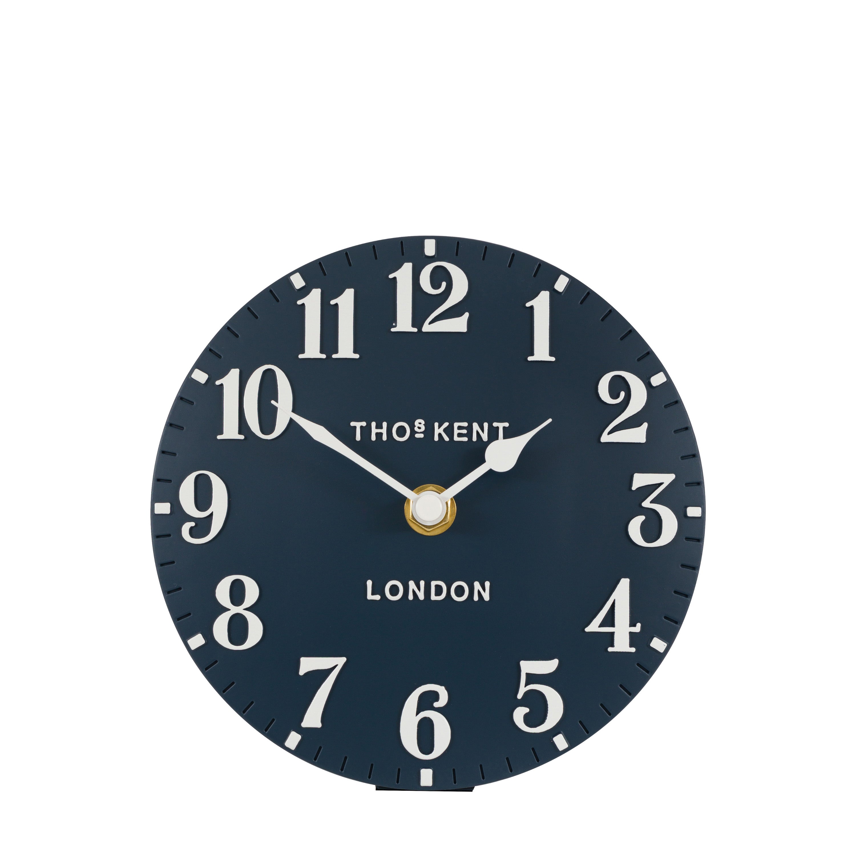 Arabic Mantel Clock Ink 6in
