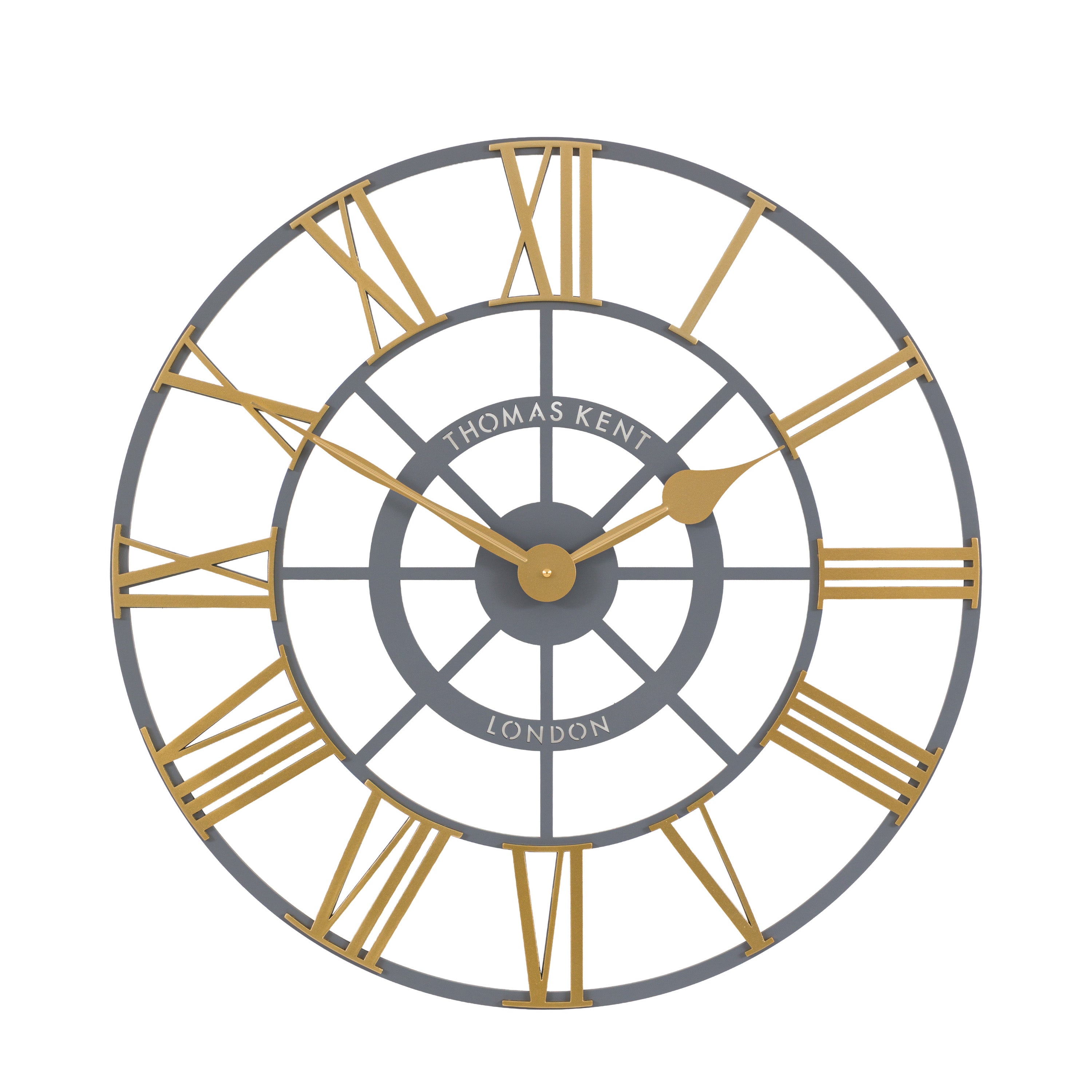 Evening Star Grand Clock Brass 24in
