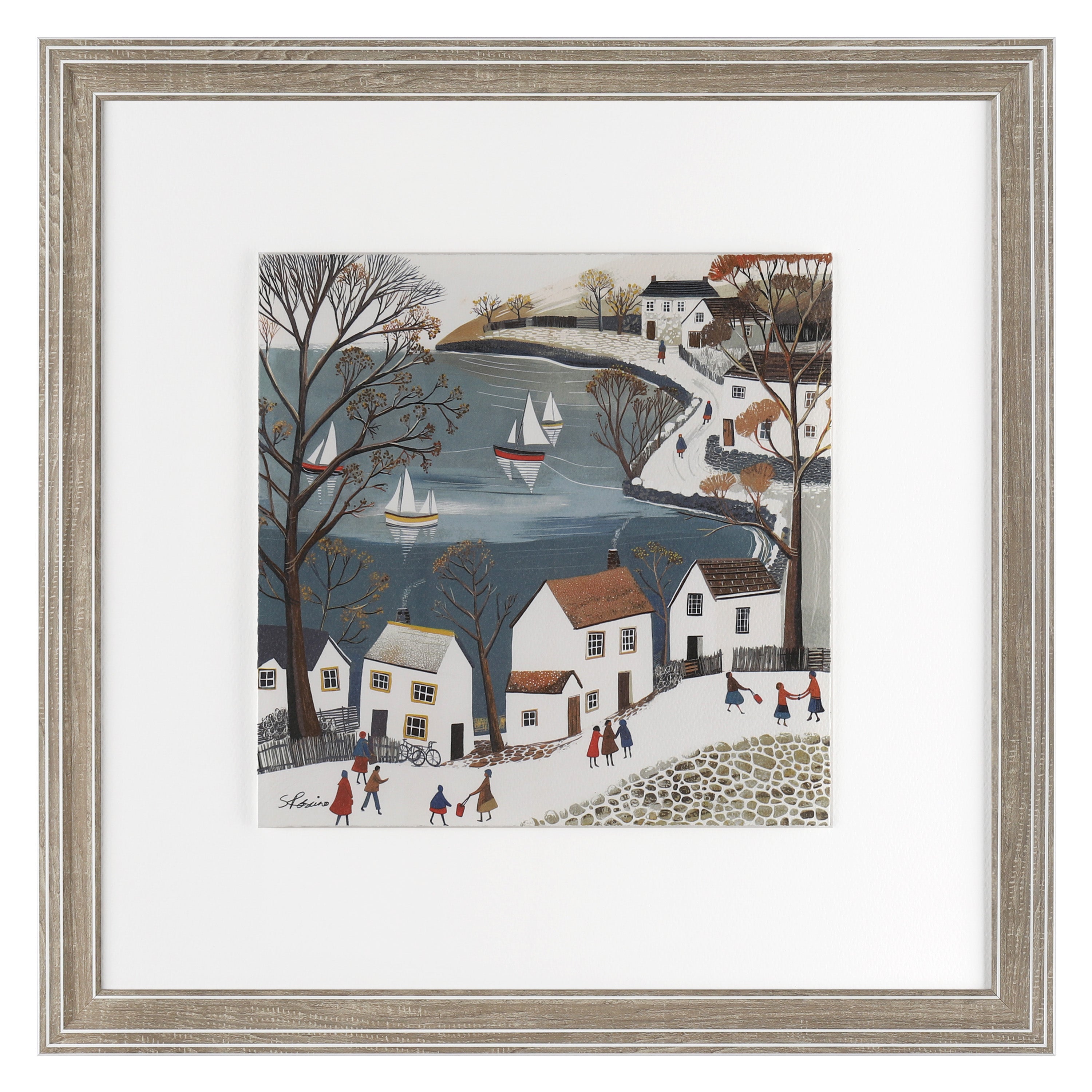 By the Bay Framed Art