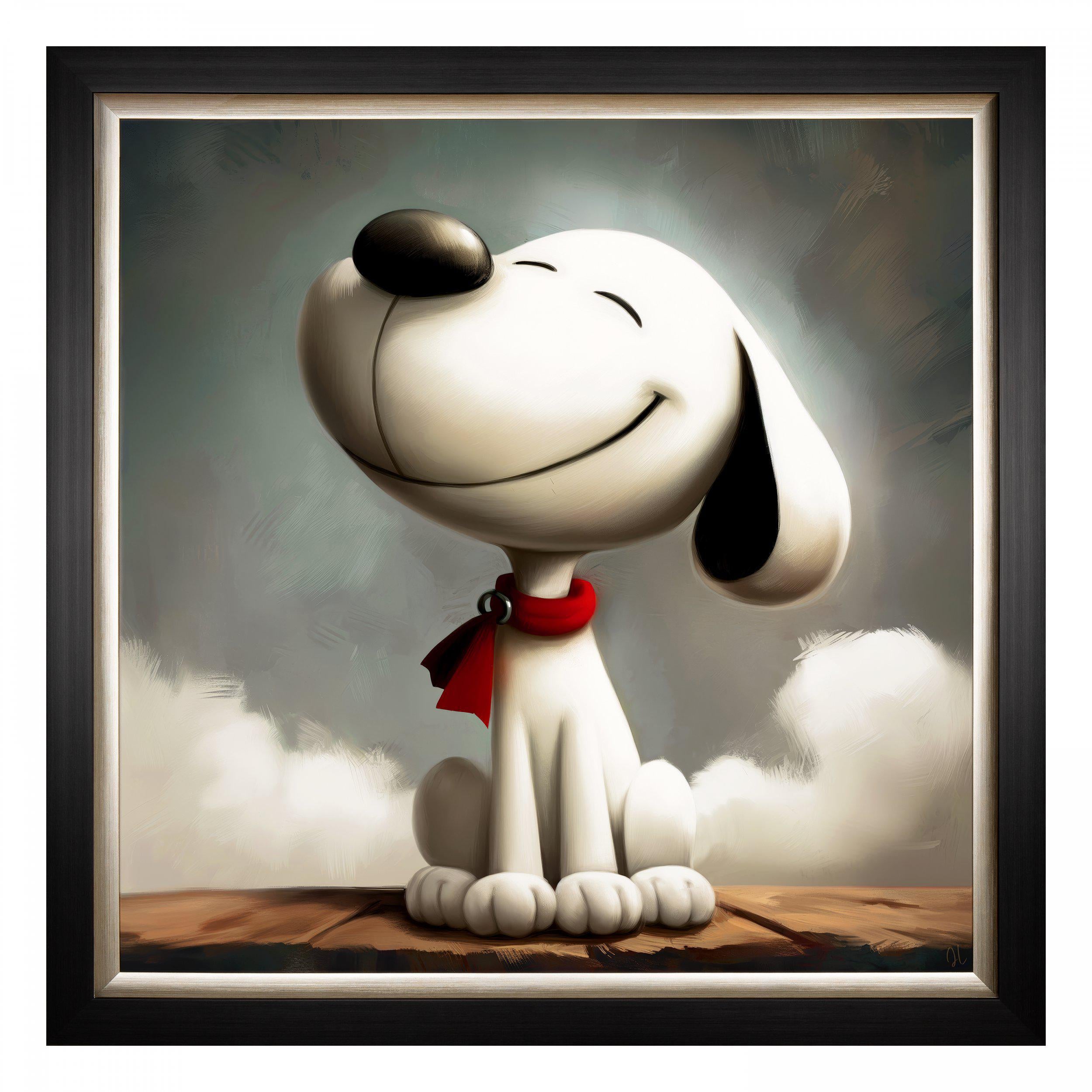 Happiness Is Framed Canvas