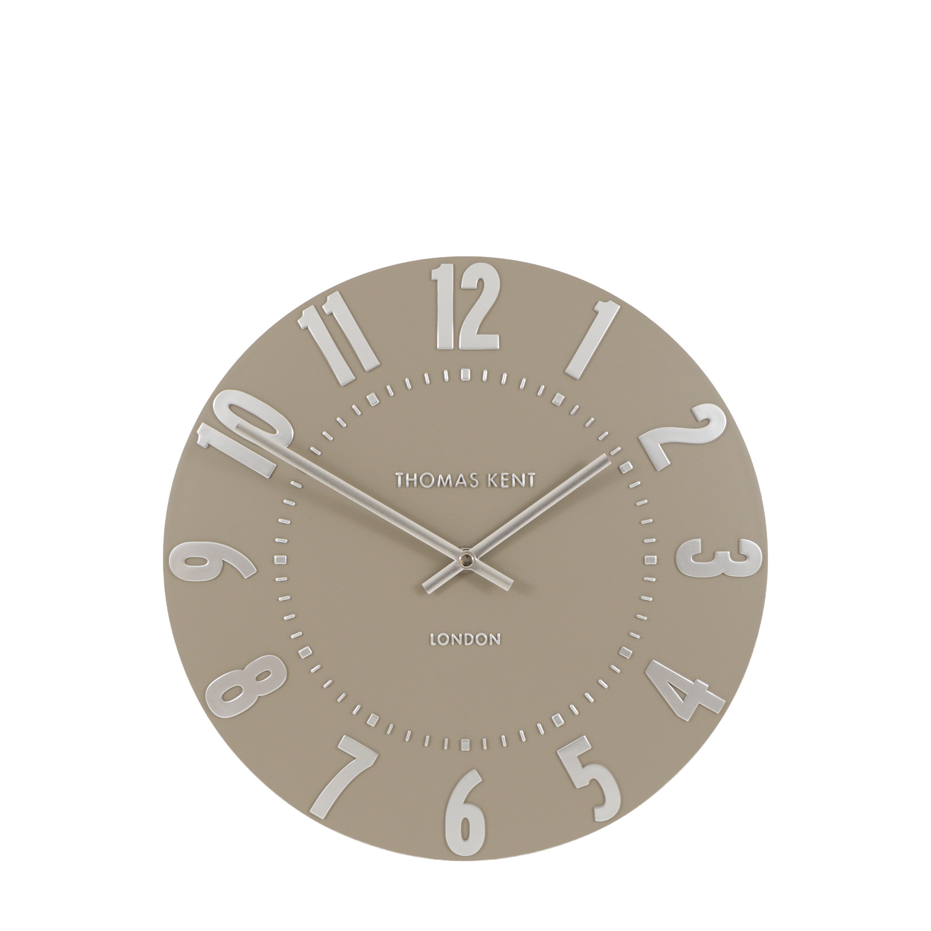 Mulberry Wall Clock Mocha 12in