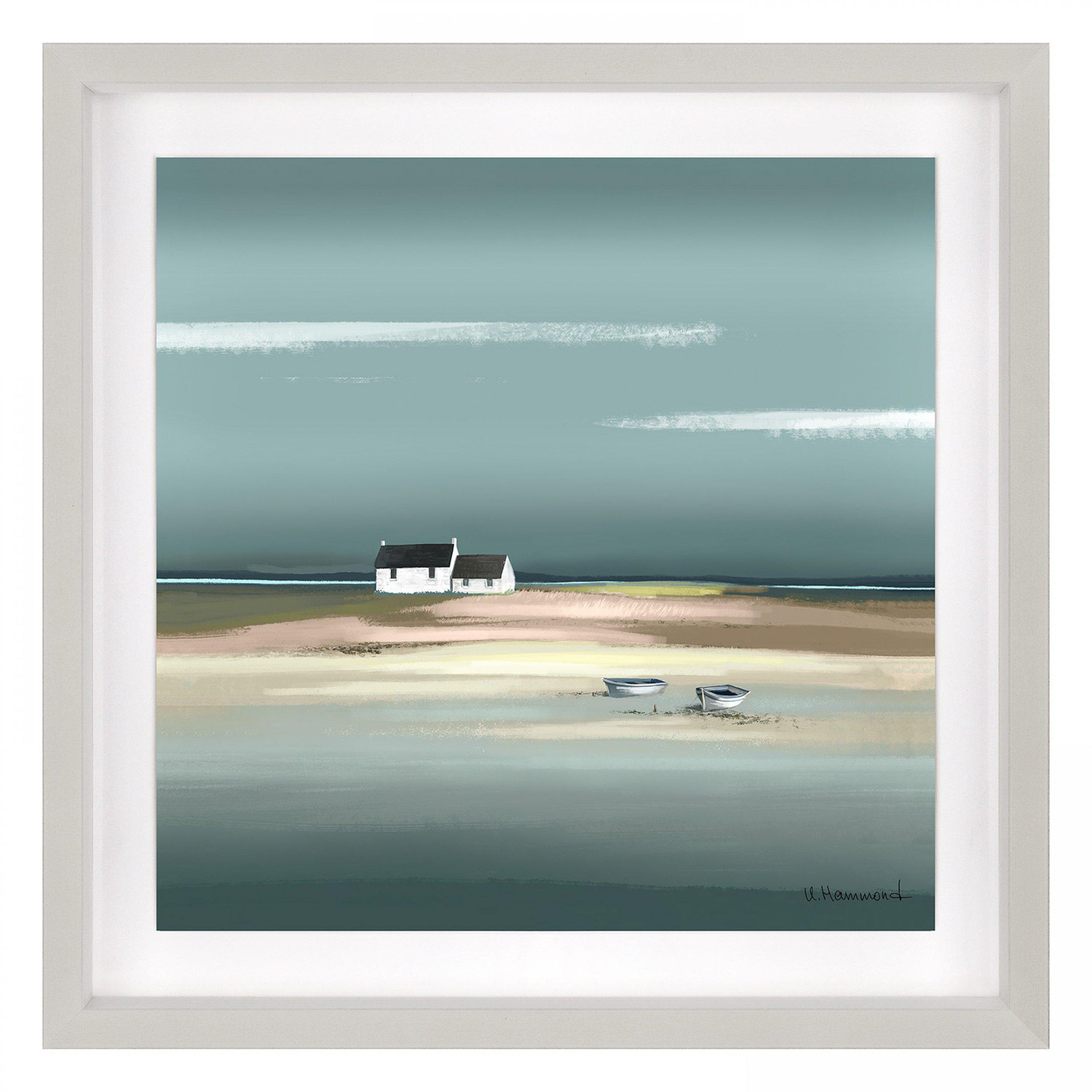 Azure Framed Art