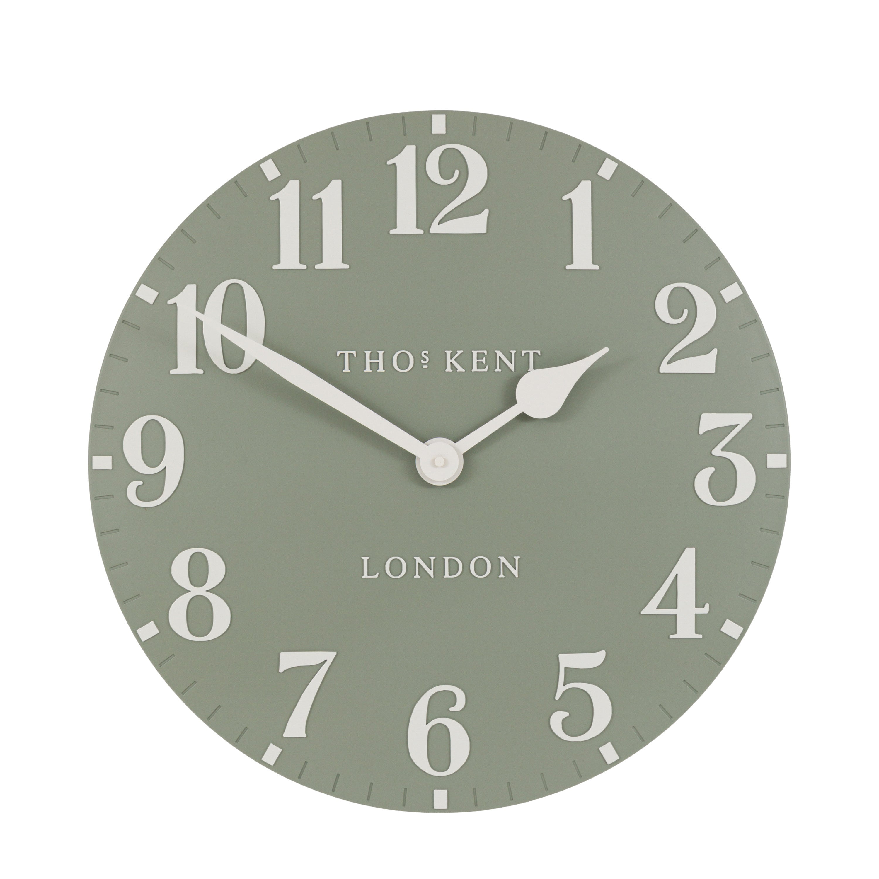 Arabic Wall Clock Seagrass 20in