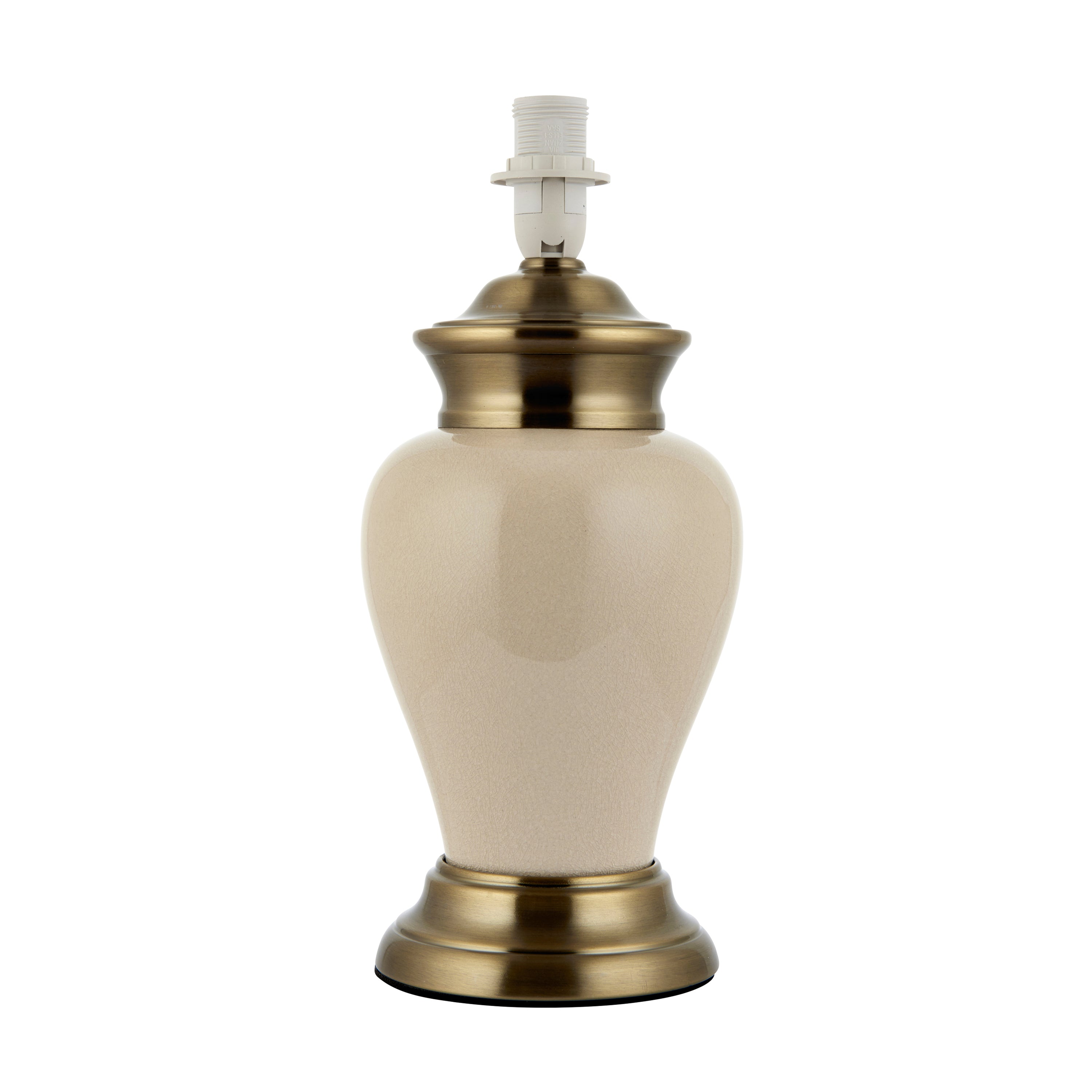 Dalston Table Lamp - Brass / Earthenware | Migo Interiors