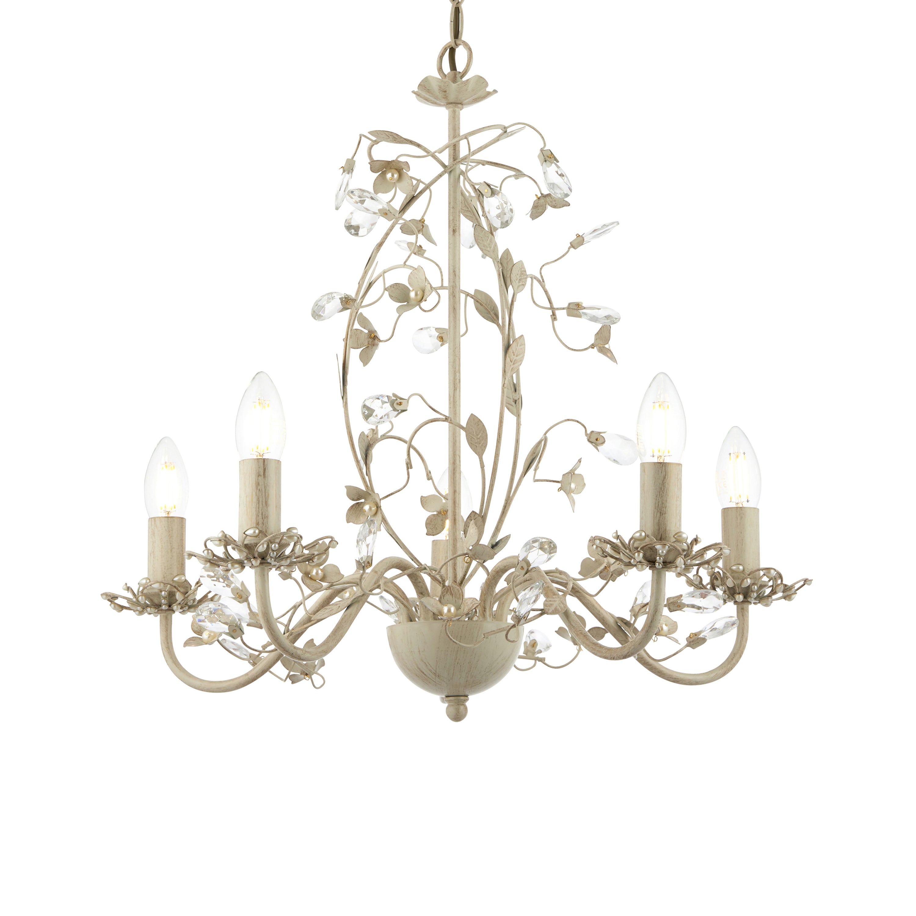 Lullaby 5 Pendant Light - Acrylic / Steel | Migo Interiors