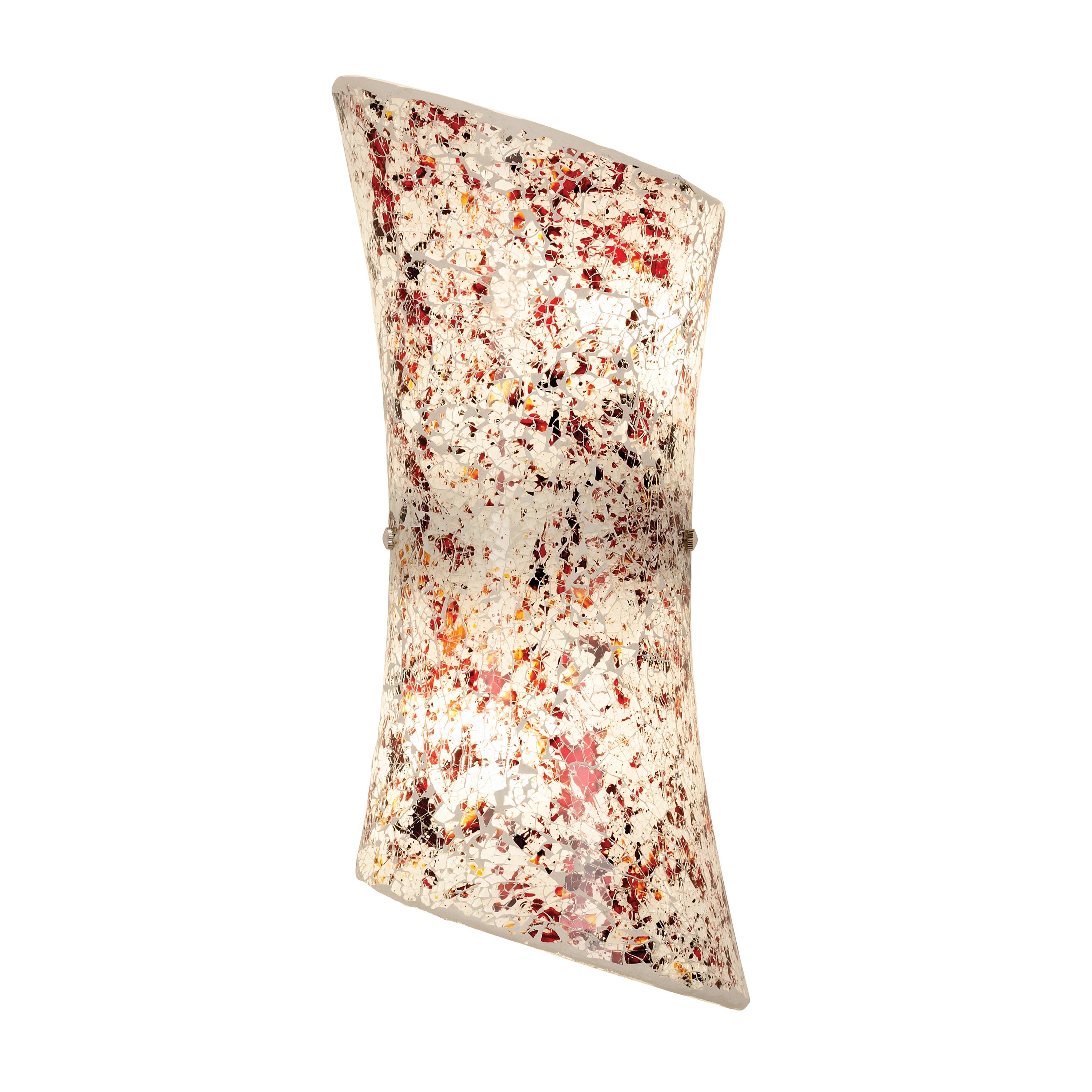 Marconi Wall Light Light Mixed Mosaic - Glass / Steel | Migo Interiors