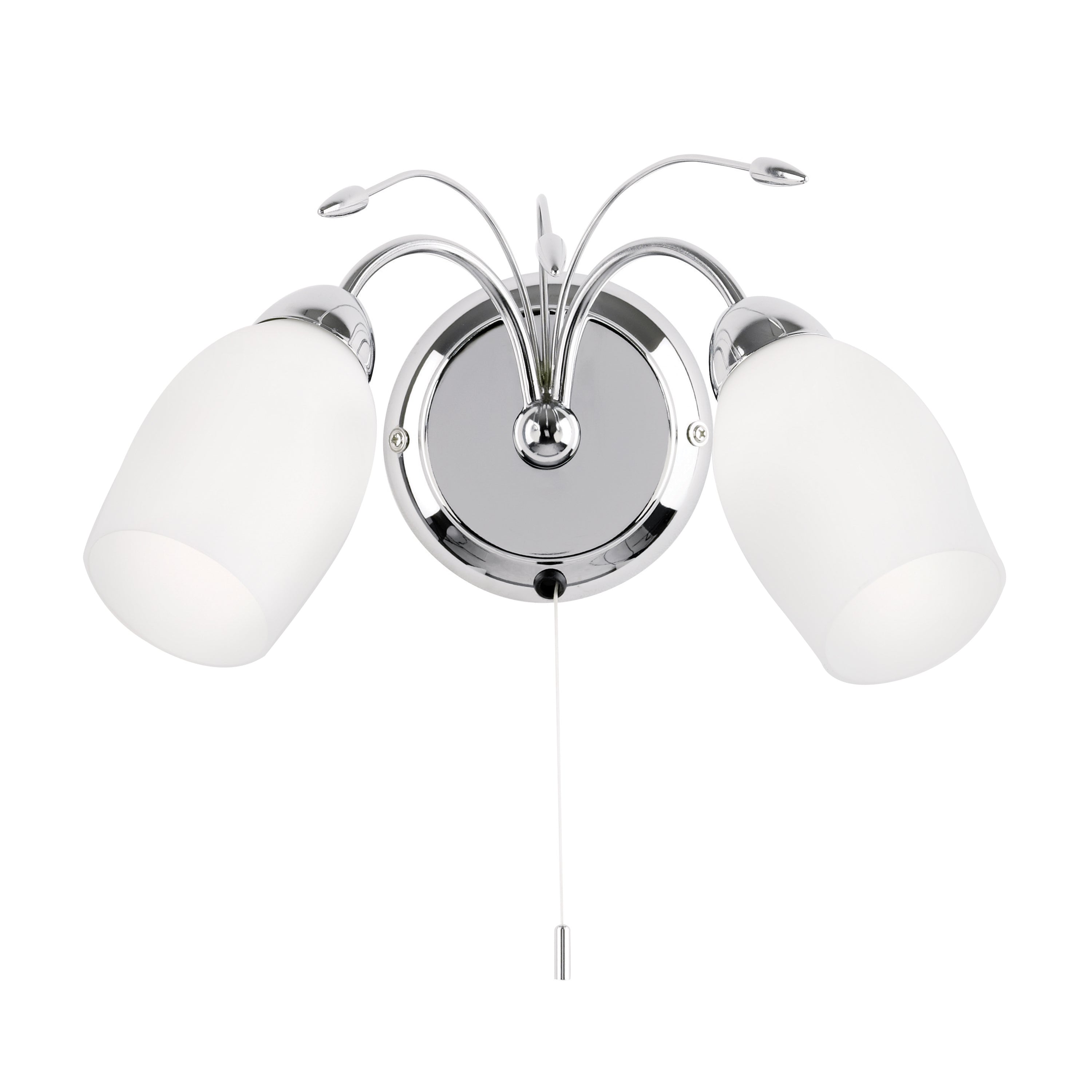 Meadow Wall Light - Glass / Steel | Migo Interiors