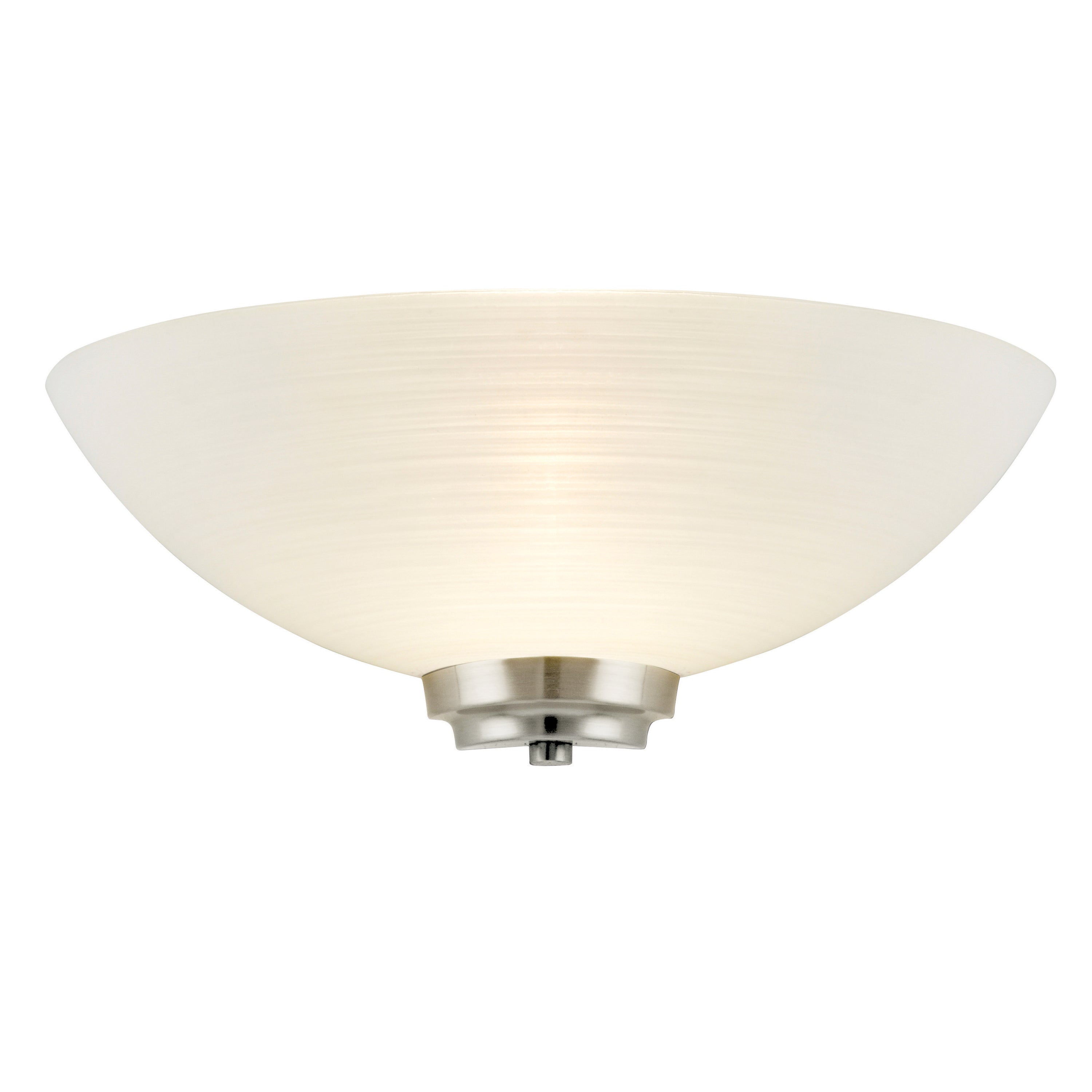 Welles Wall Light Satin Chrome - Glass / Steel | Migo Interiors