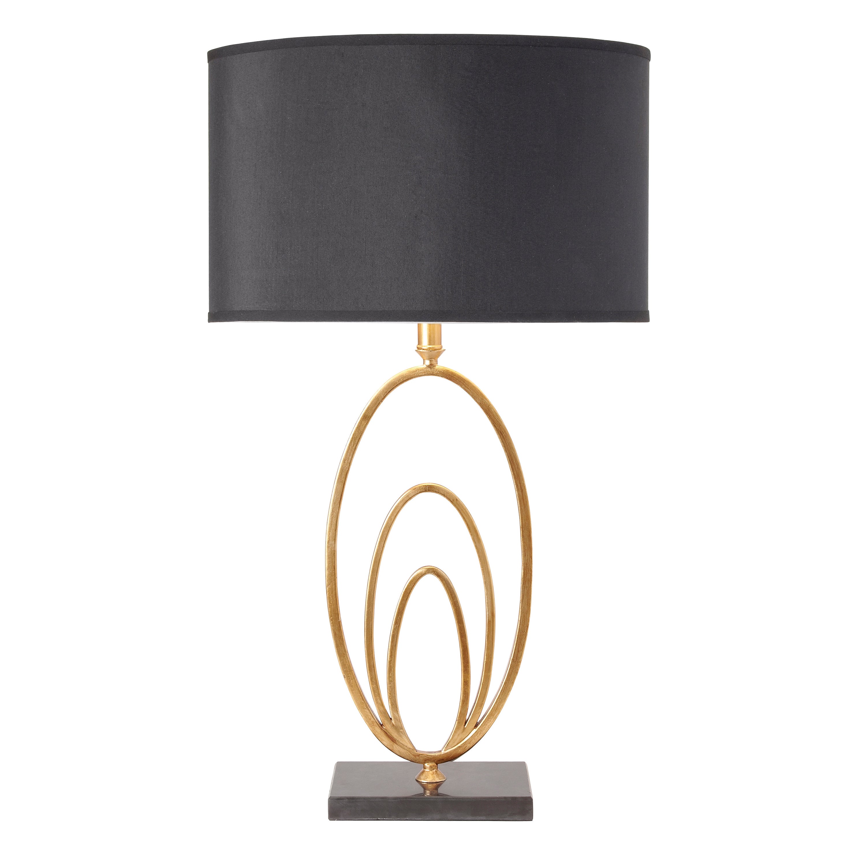 Vilana Table Lamp - Fabric / Marble / Steel | Migo Interiors