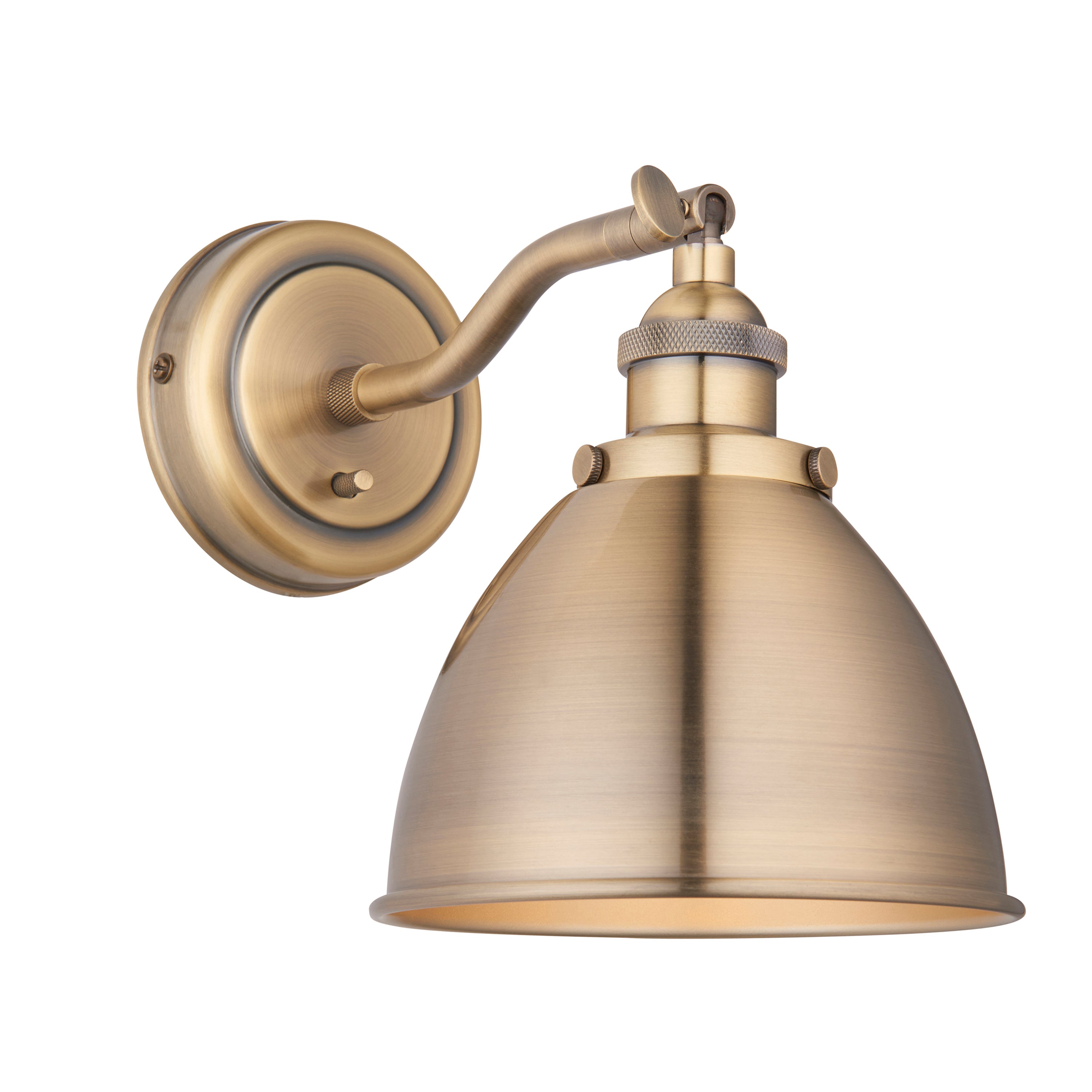 Franklin Wall Light Antique Brass - Steel | Migo Interiors