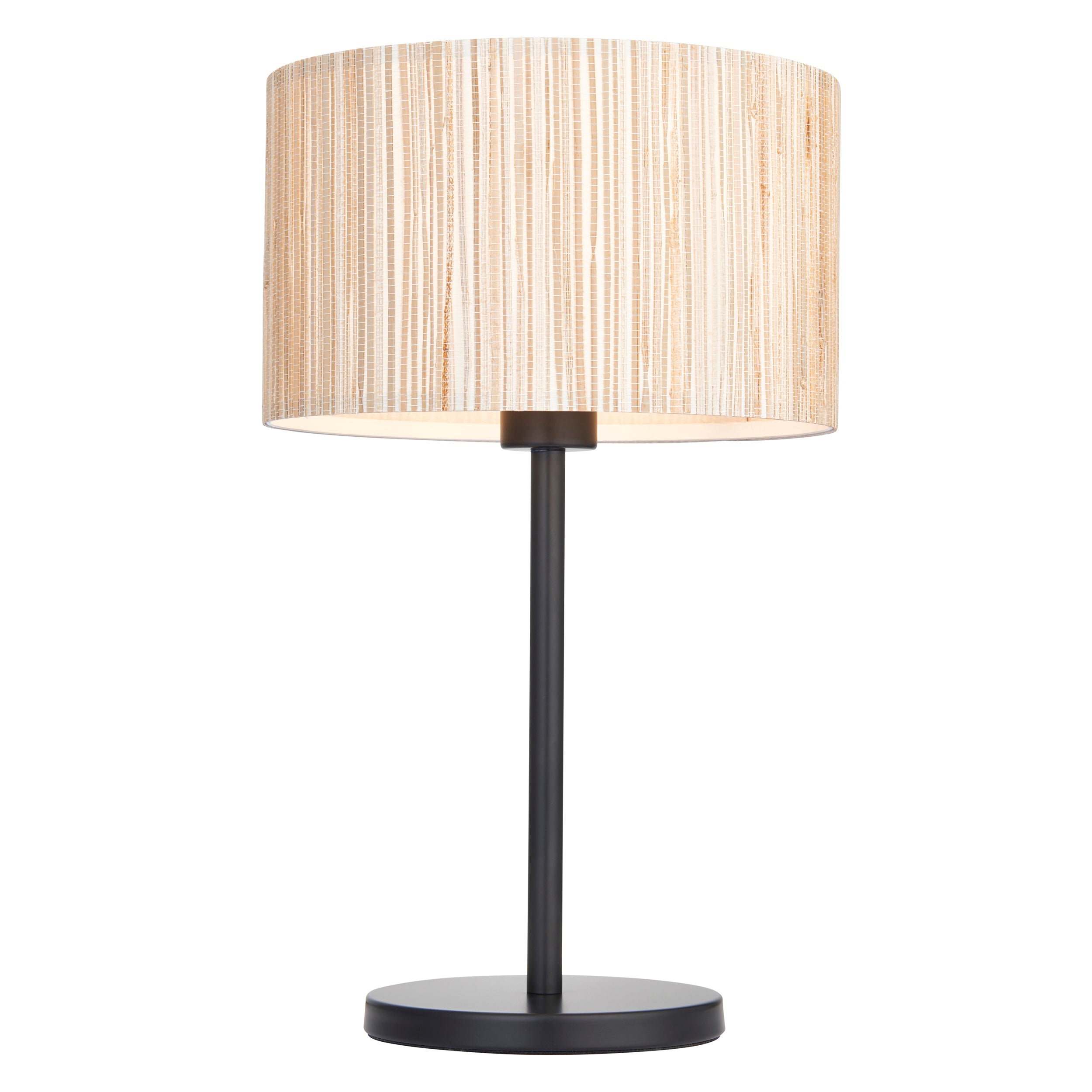 Longshore Table Lamp - Steel / Seagrass | Migo Interiors
