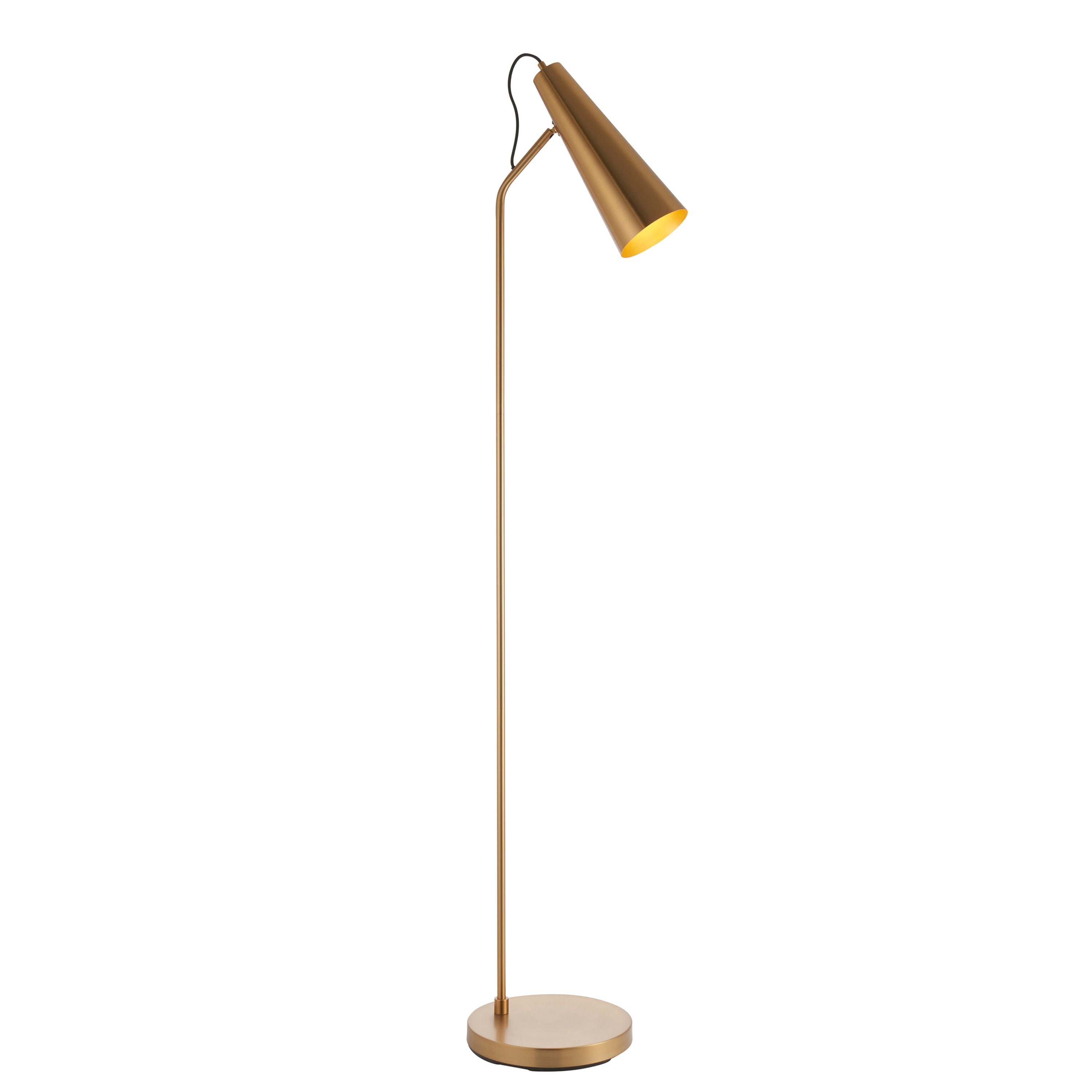 Karna 1 Floor Light Antique Brass - Steel | Migo Interiors