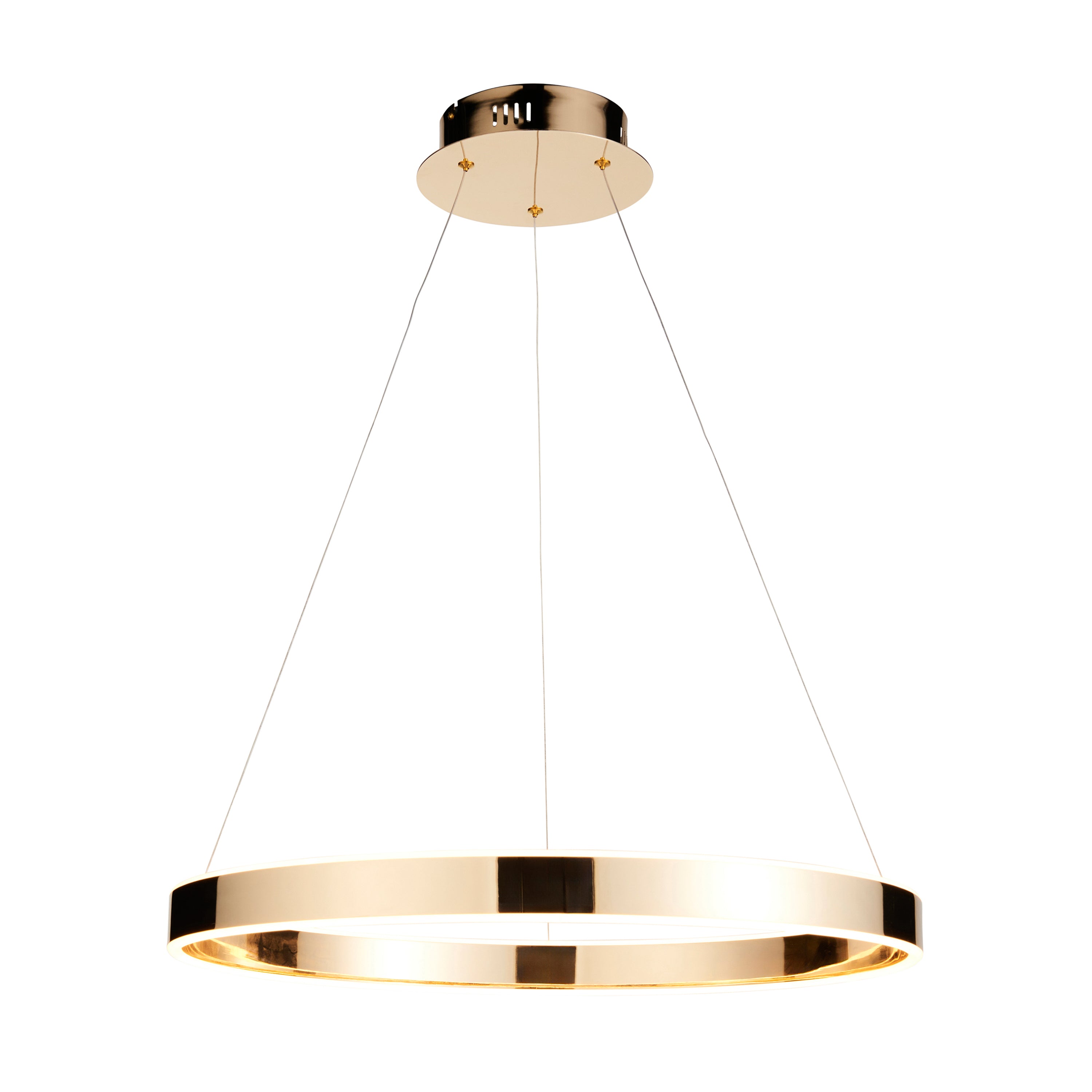 Gen 1 Pendant Light French Gold Finish - Acrylic / Steel | Migo Interiors
