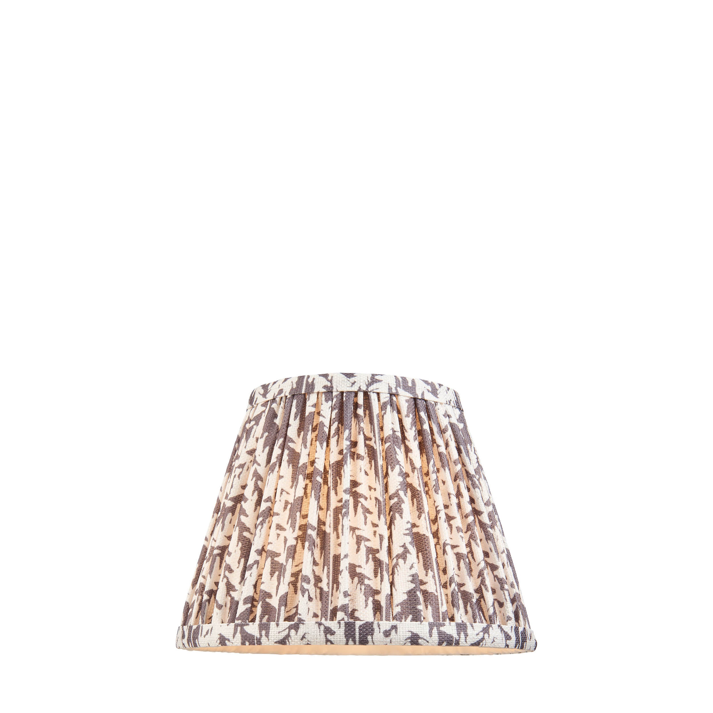 Leaf Shade Pearl Grey Fabric - Fabric / Steel | Migo Interiors