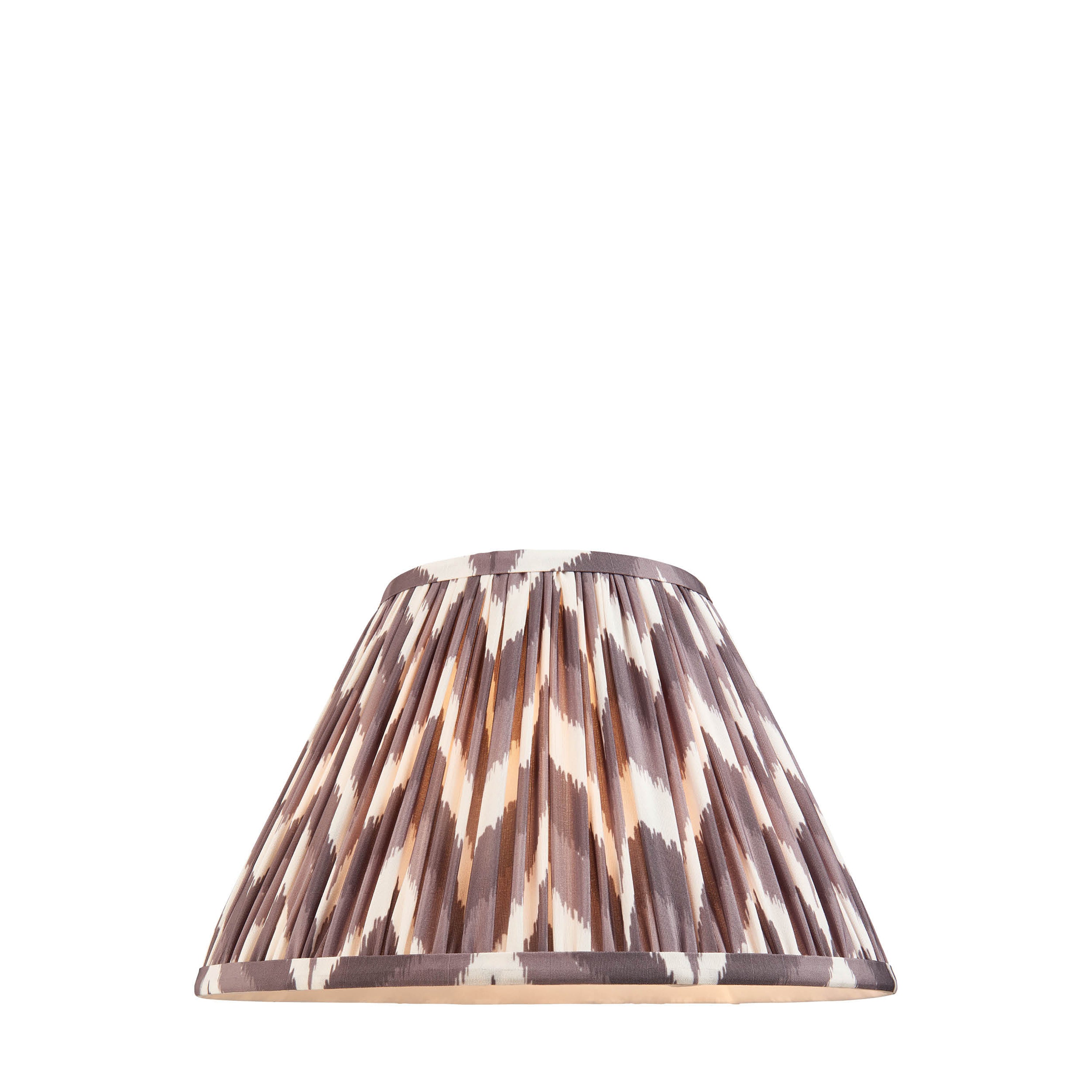 Zigzag Shade Pearl Grey Fabric
