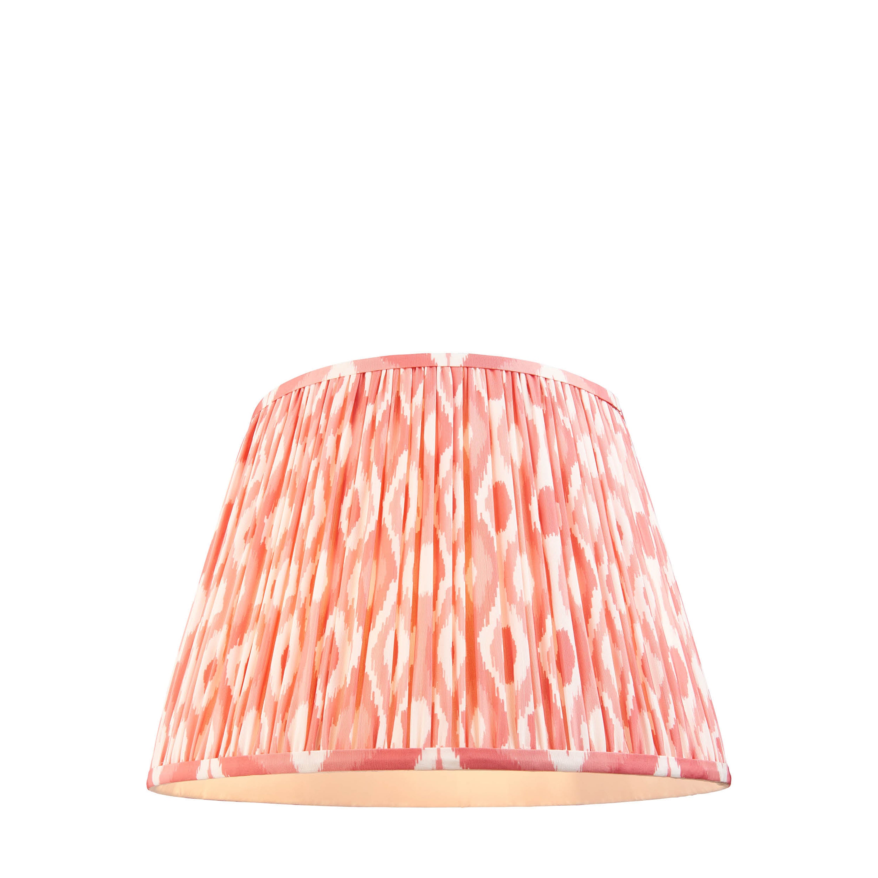 Ikat Shade Coral Pink Fabric