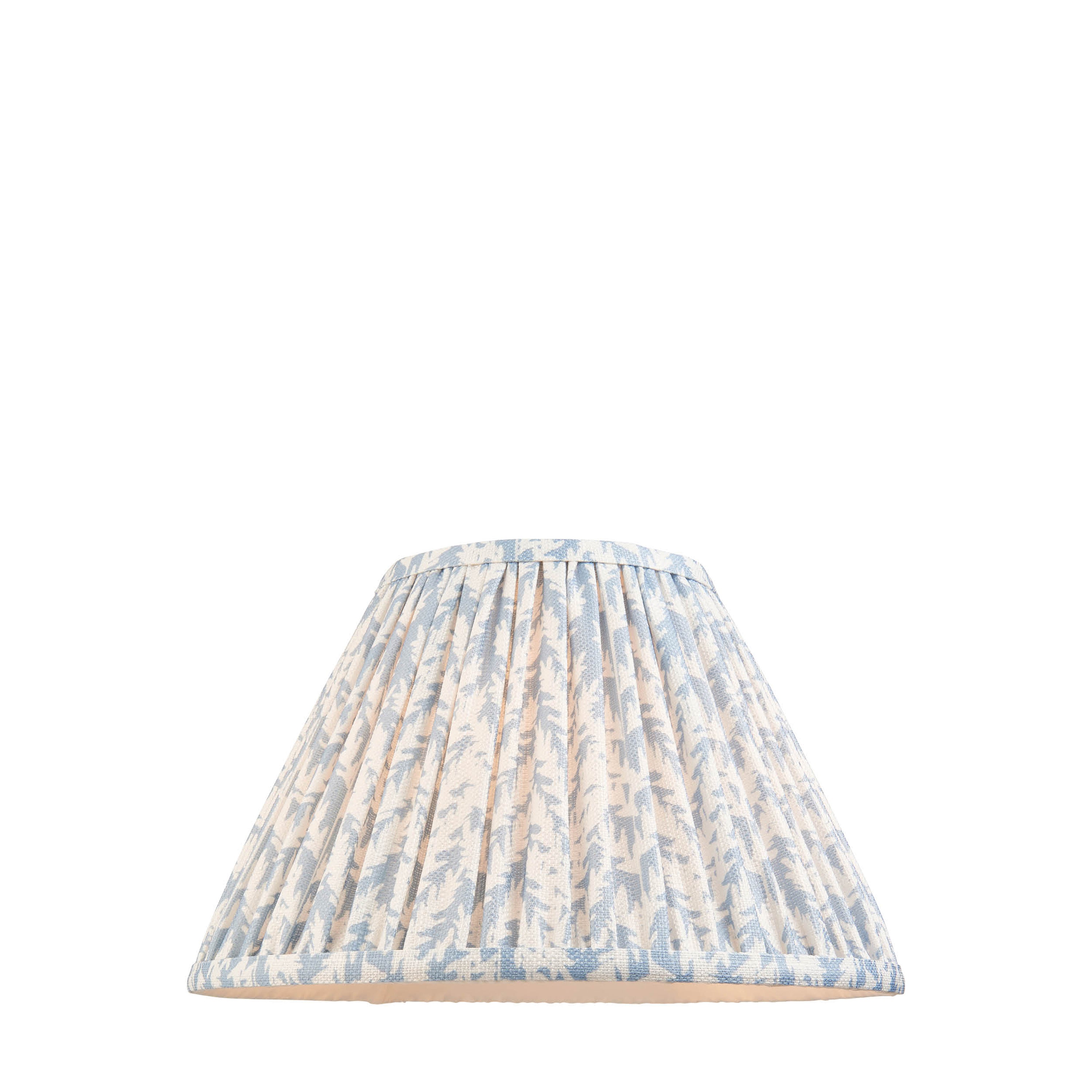 Leaf Shade Shell Bay Blue Fabric