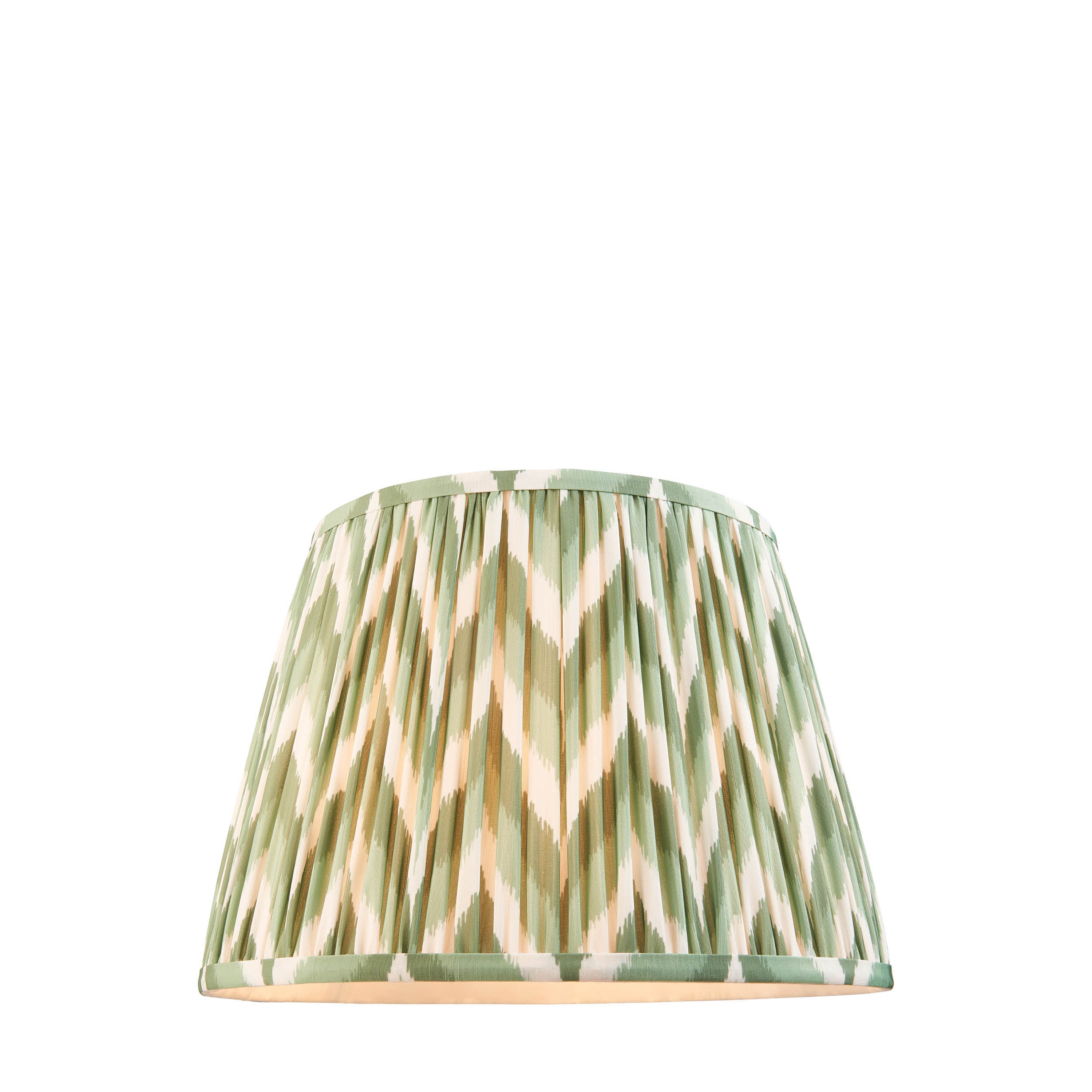 Zigzag Shade Cotswold Green Fabric