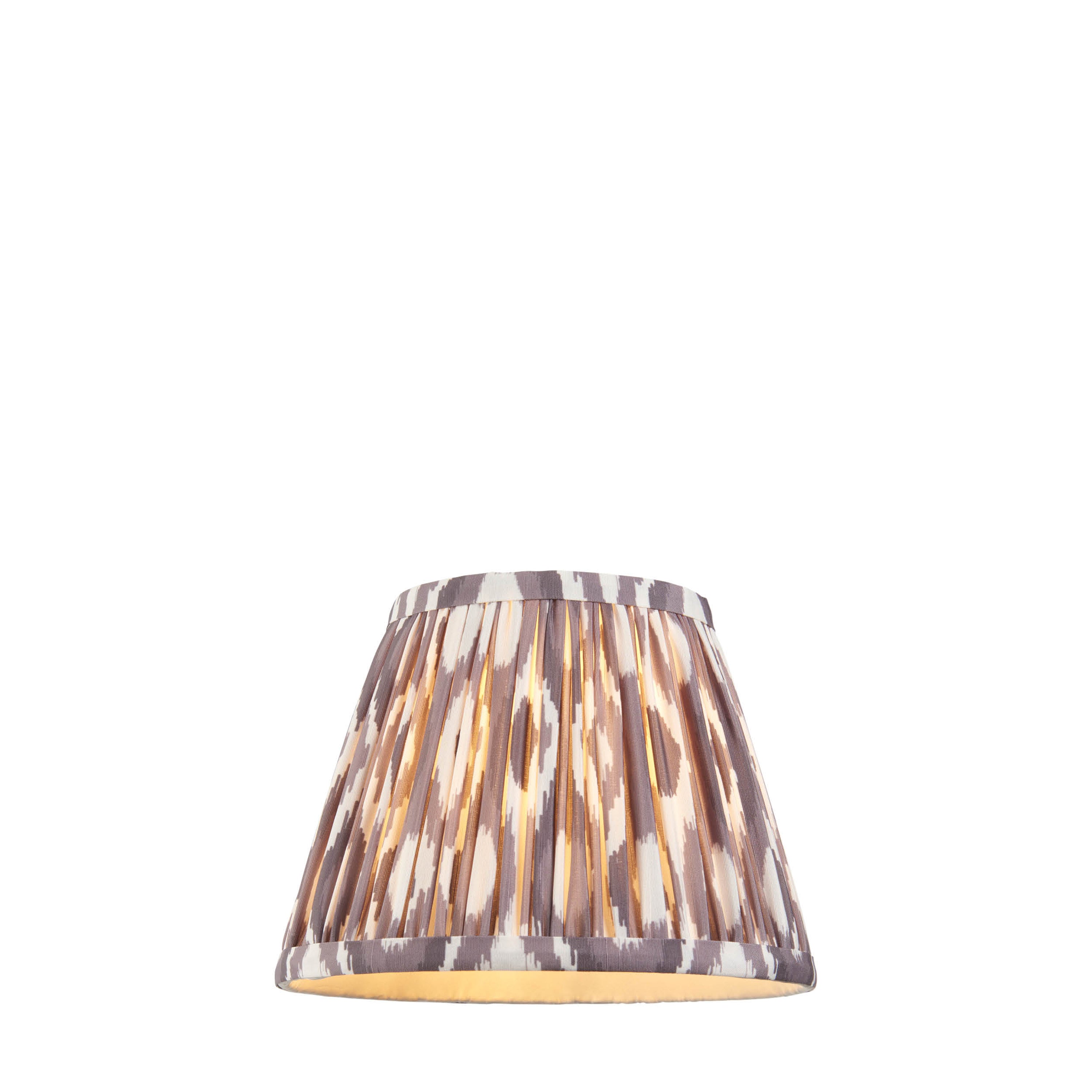 Ikat Shade Pearl Grey Fabric