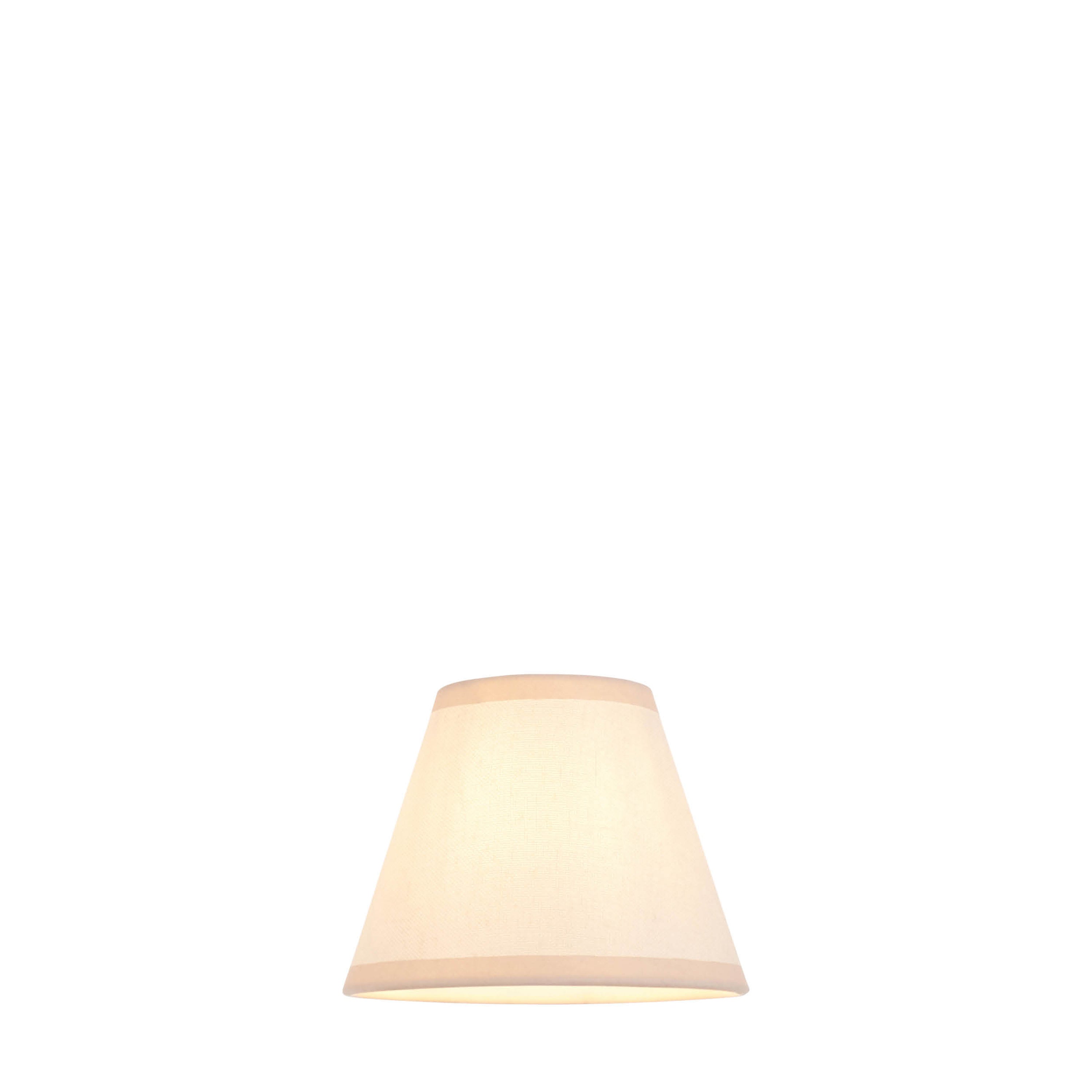 Ivy Shade Almond White Fabric