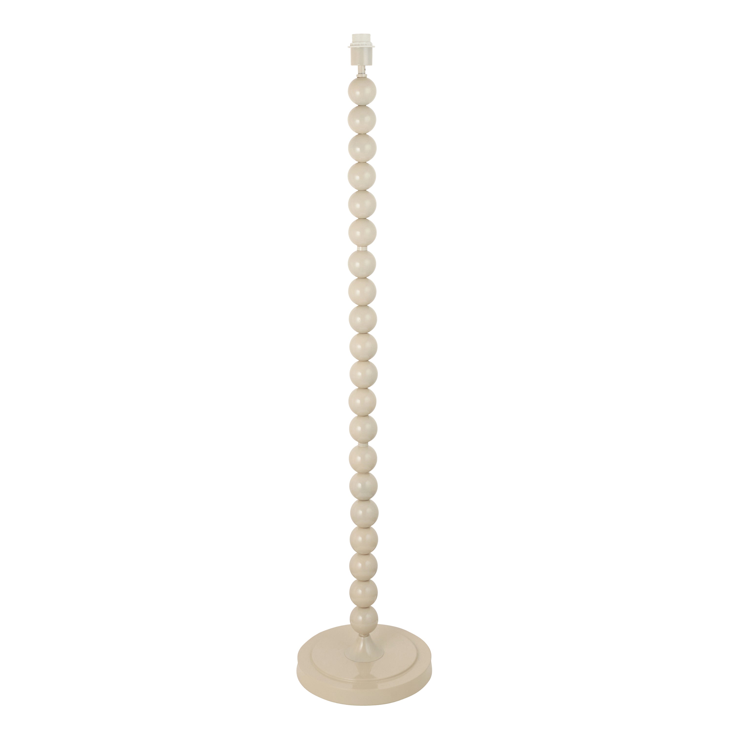Higgledy Floor Lamp Base Gloss Almond White Paint