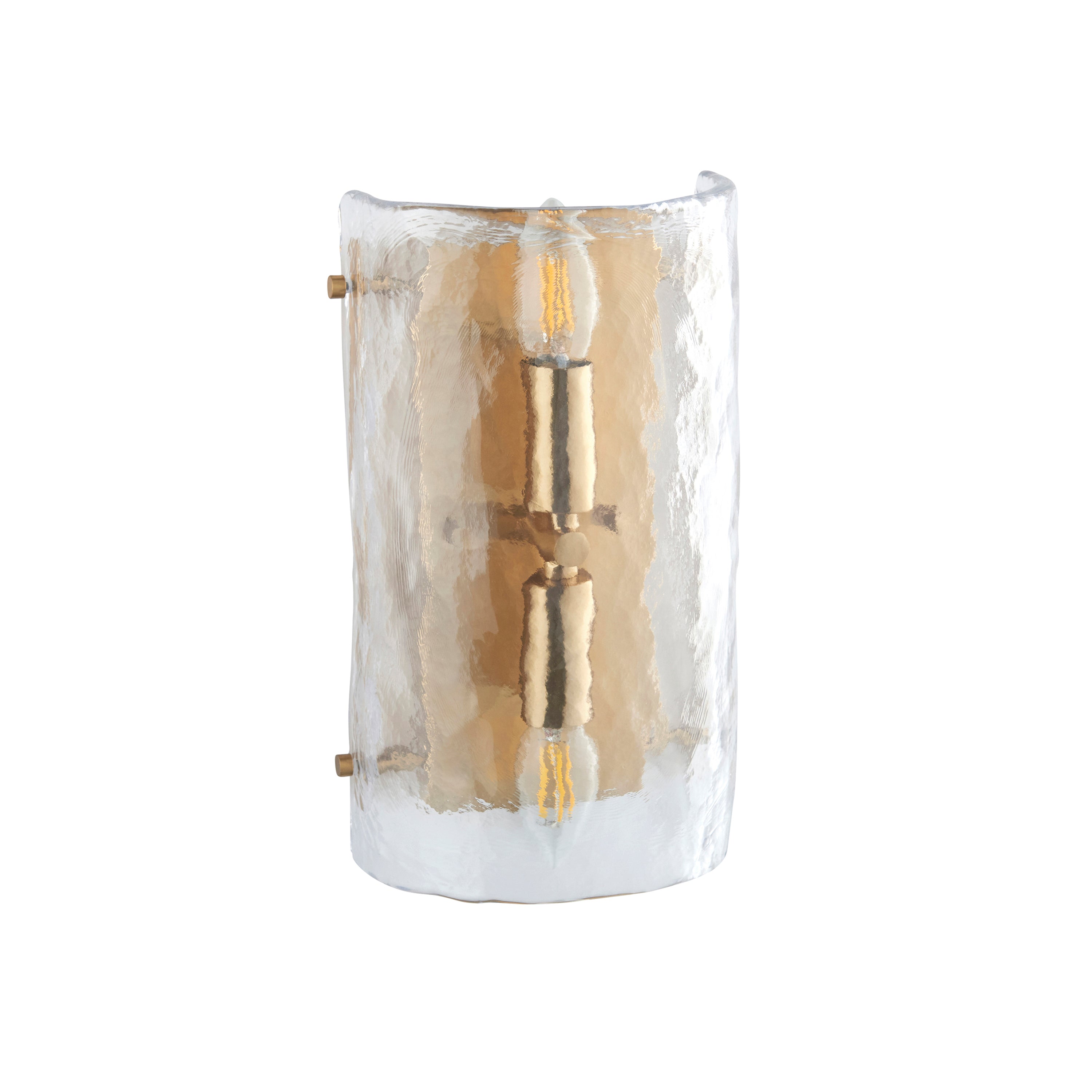 Keller Wall Light Brushed Aged Brass