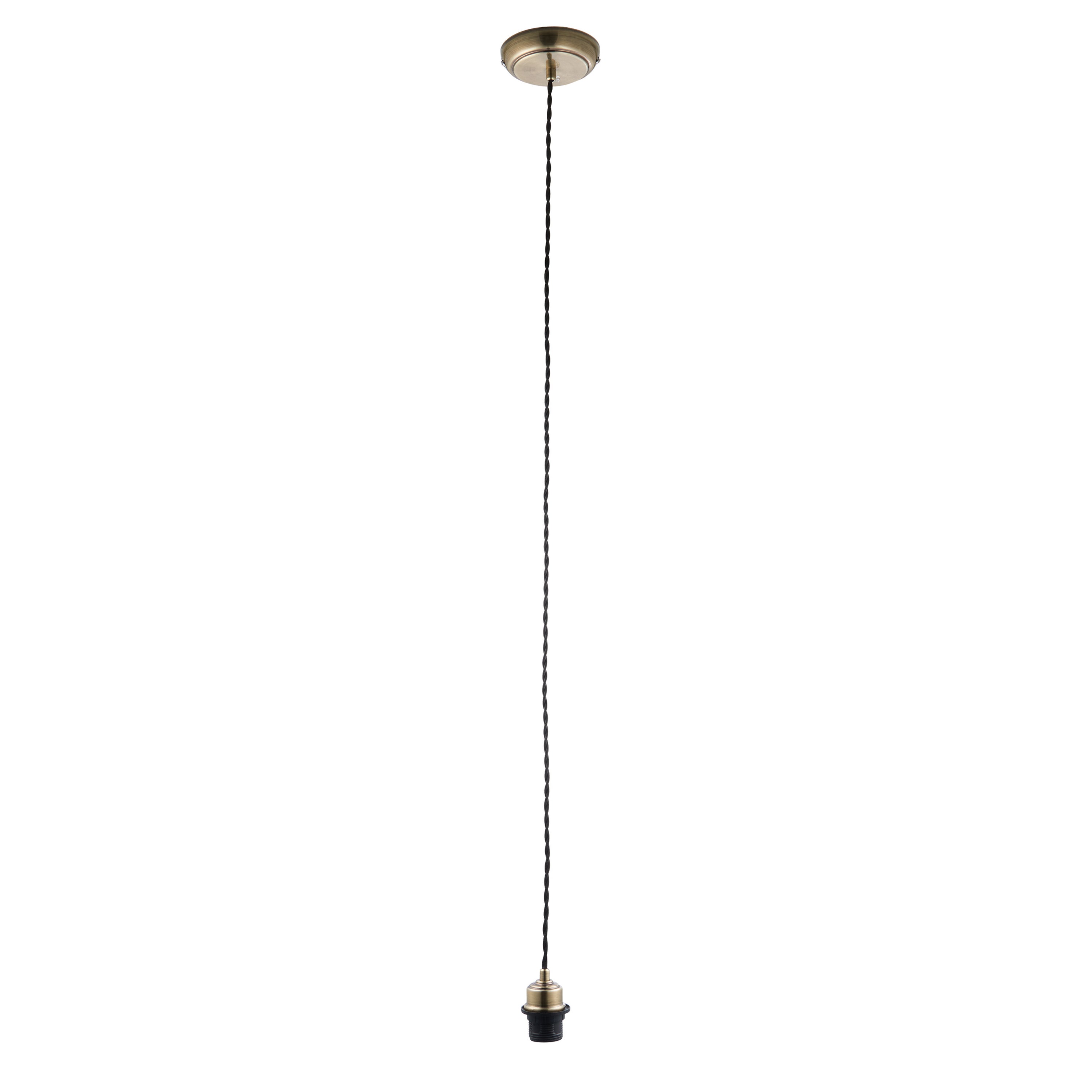 Cable Set Flex Pendant Light Antique Brass - Steel | Migo Interiors