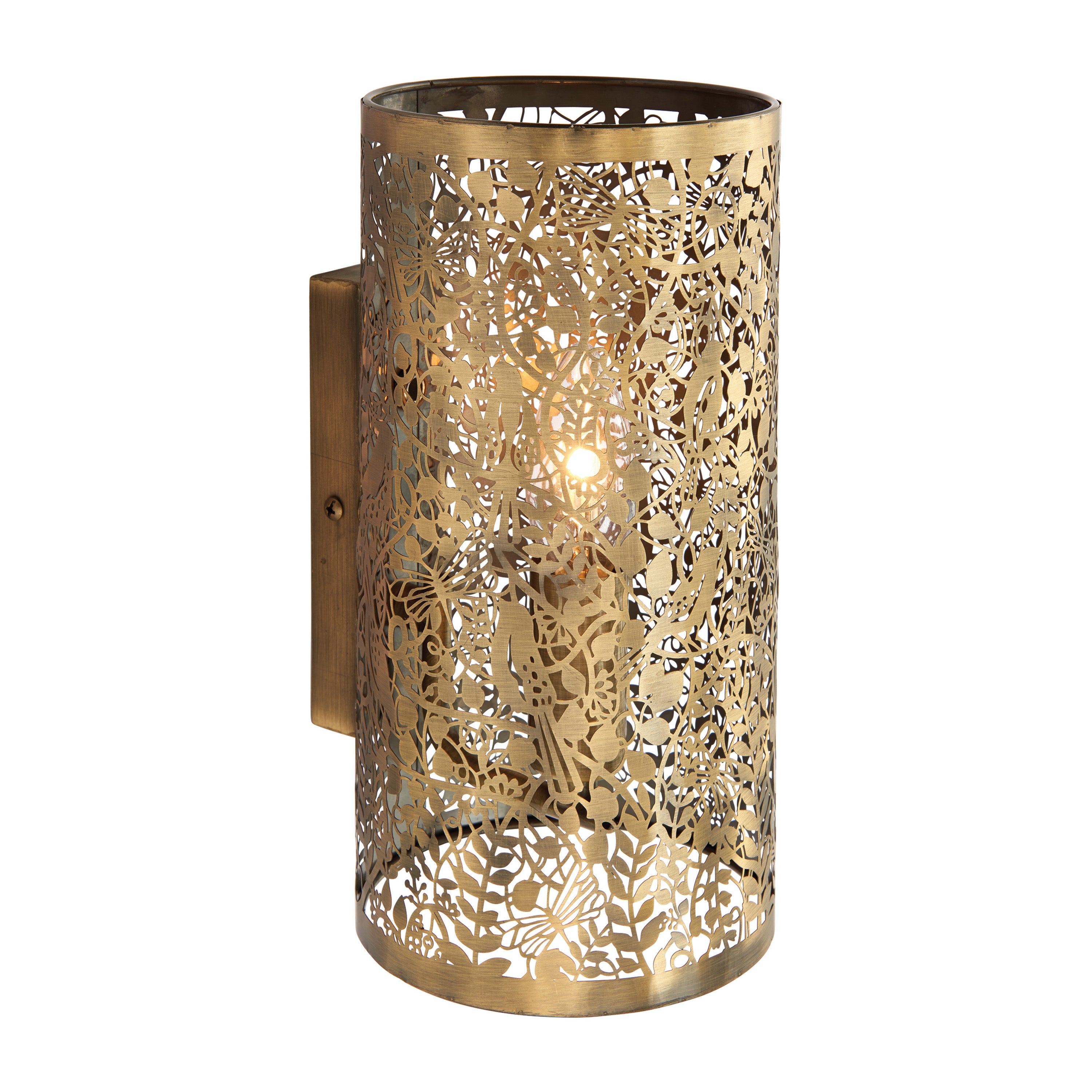 Secret Garden Wall Light Antique Brass - Steel | Migo Interiors