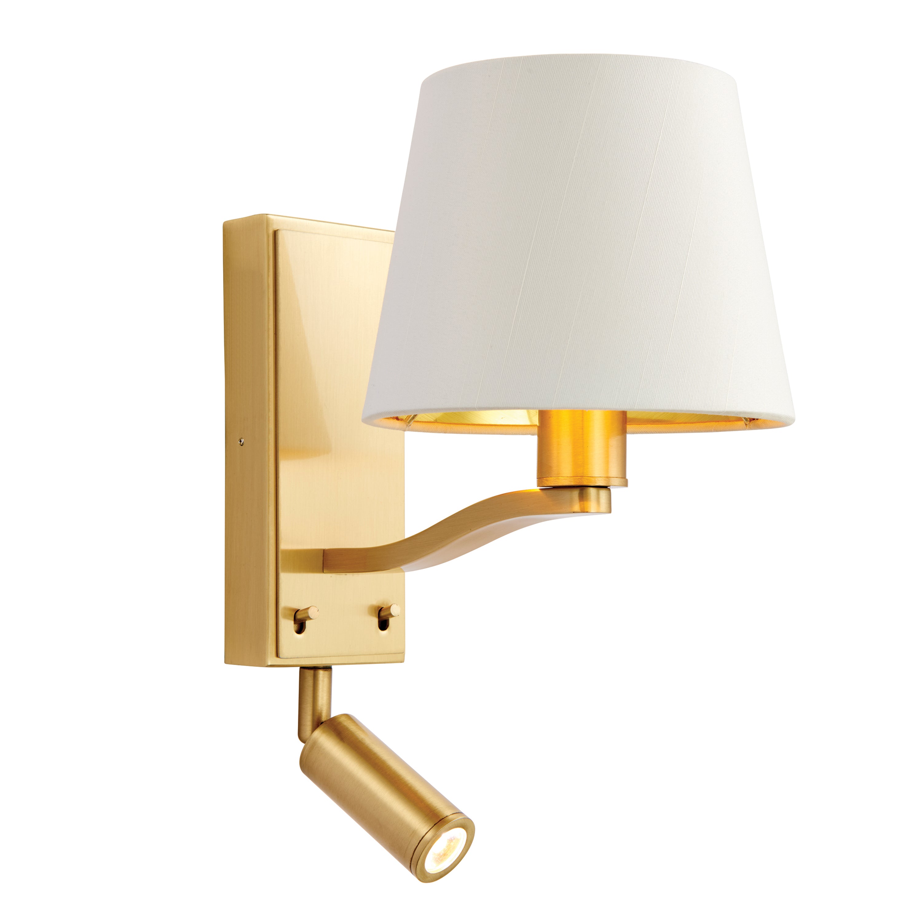 Harvey Wall Light Brushed Gold