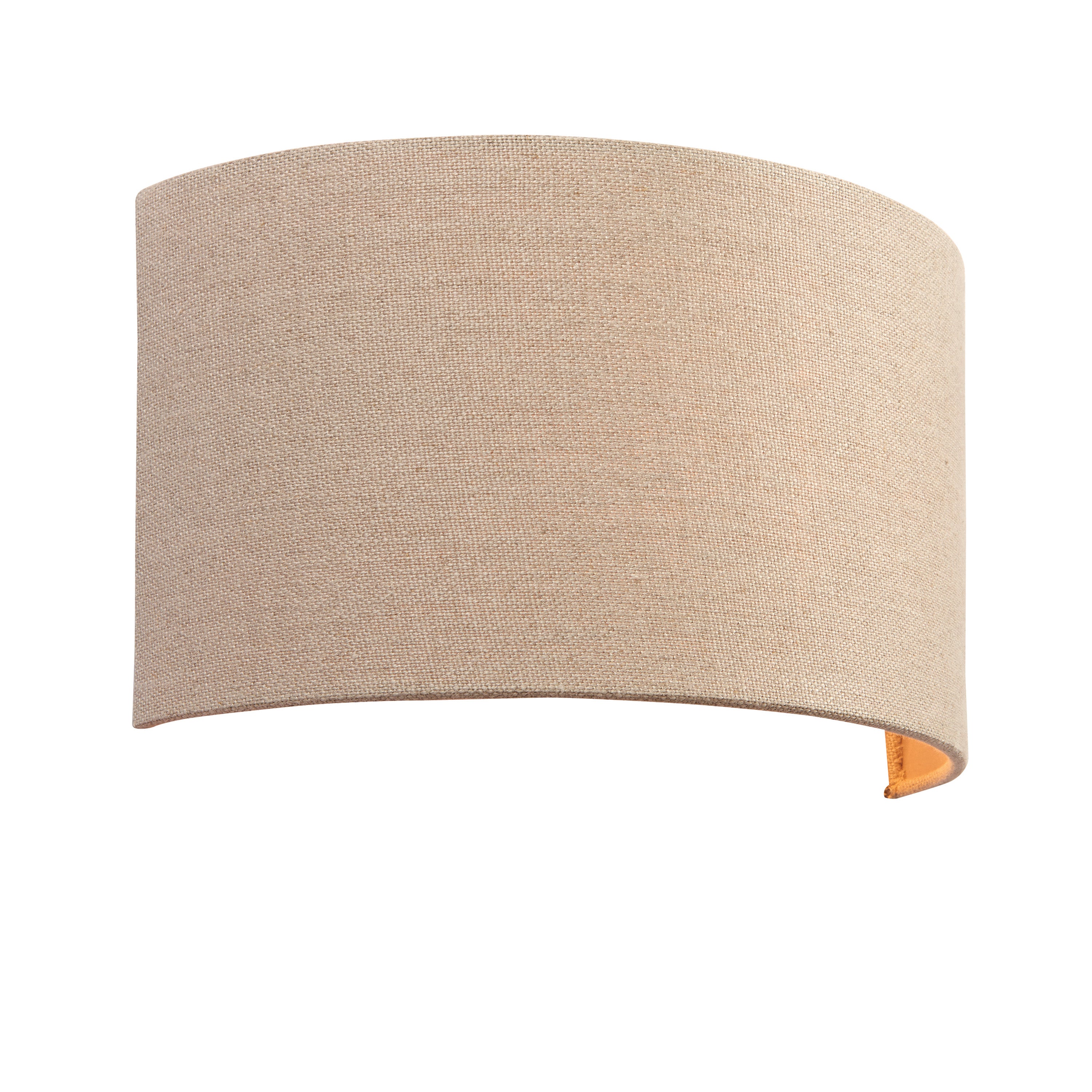 Obi 1 Wall Light Natural Linen - Fabric / Steel | Migo Interiors