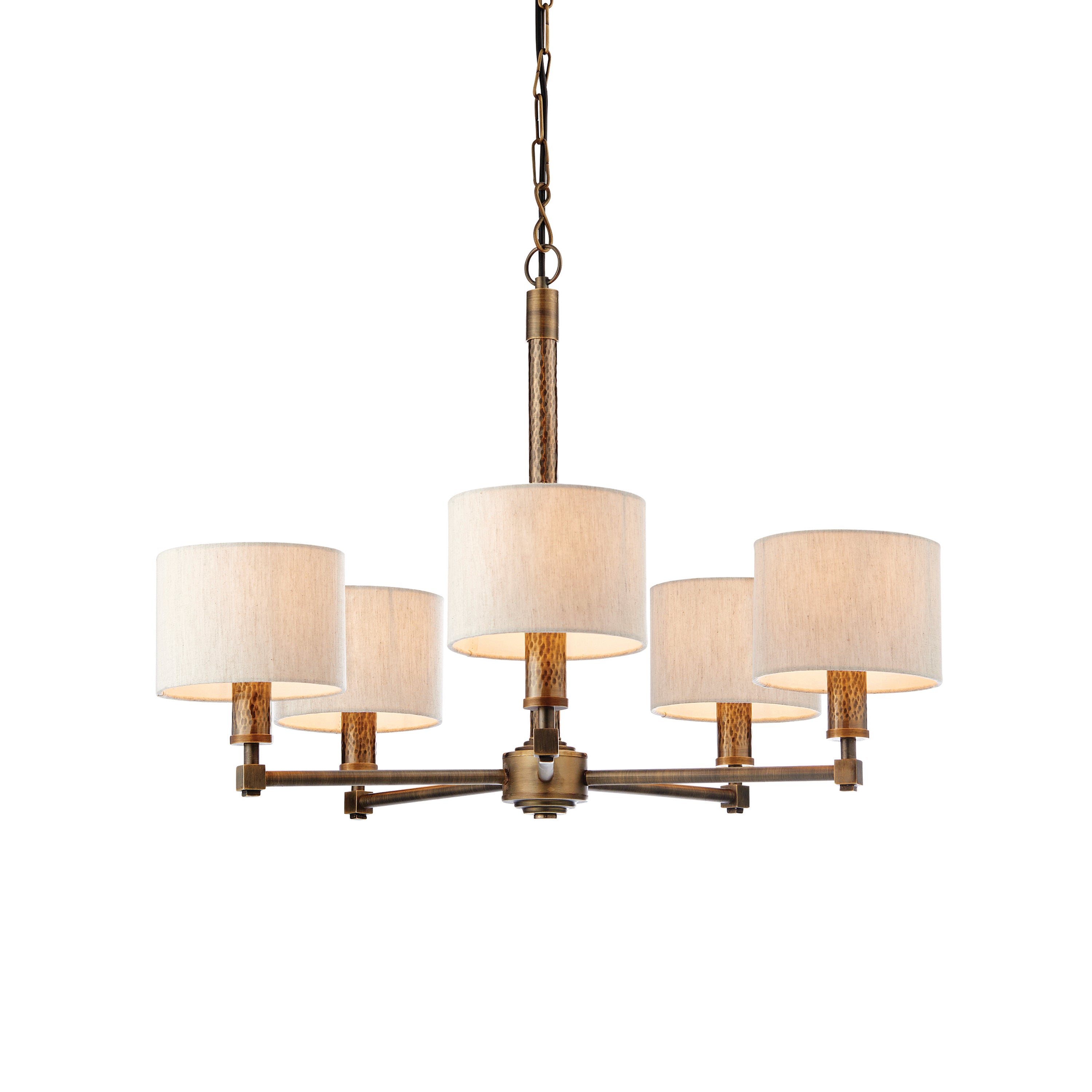 Indara Pendant Light - Fabric / Steel | Migo Interiors