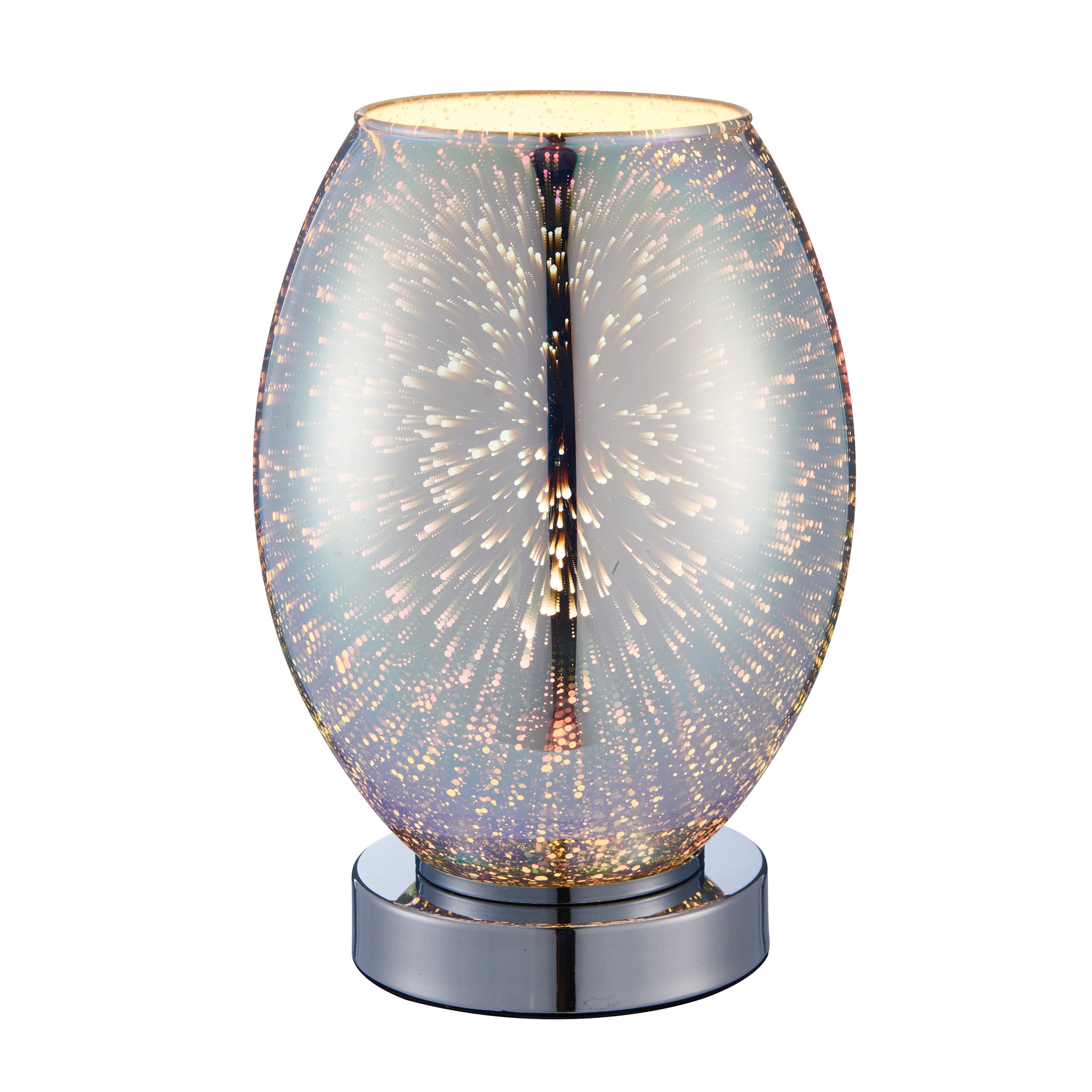 Stellar Touch Table Lamp - Glass / Steel | Migo Interiors