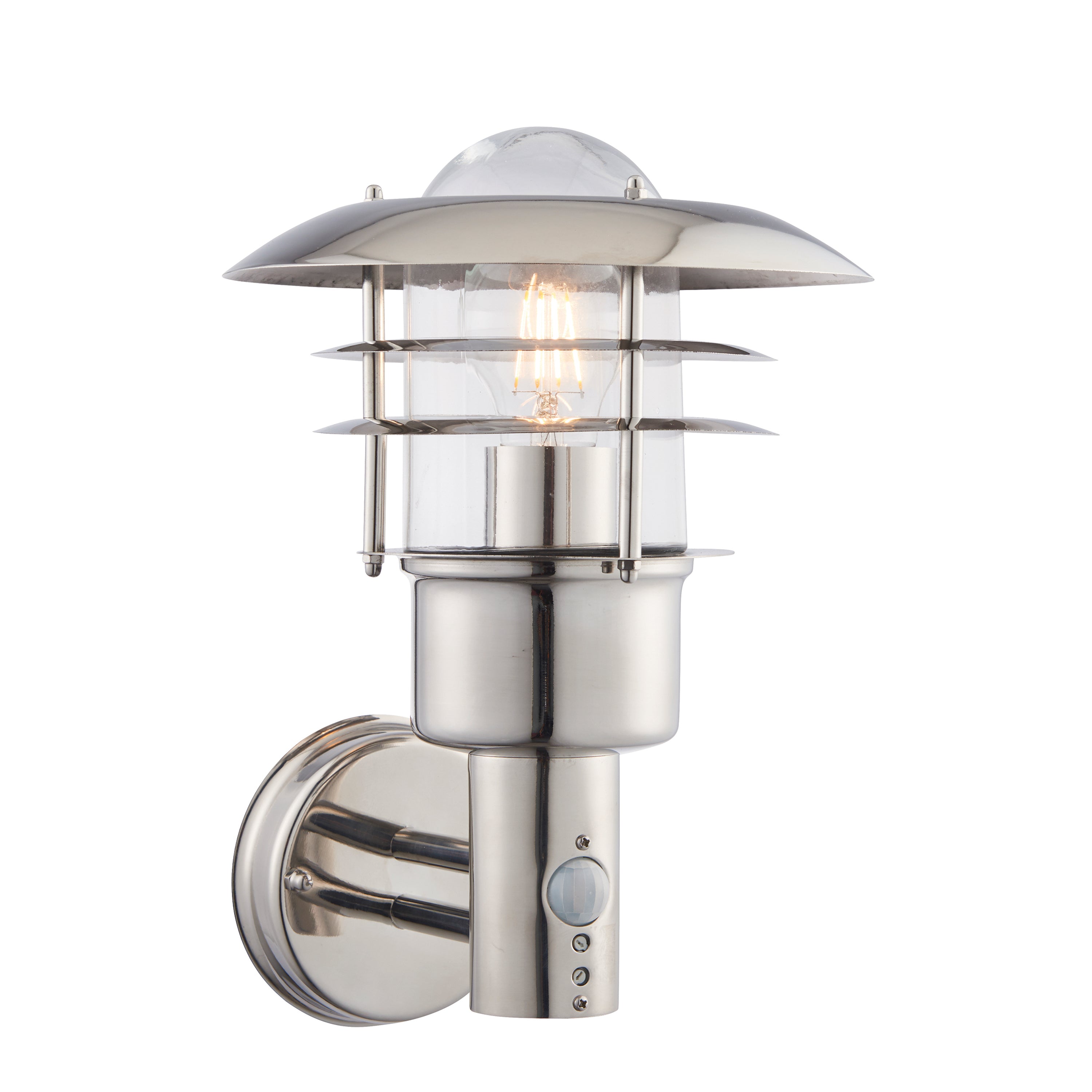 Dexter Wall Light - Stainless Steel / Glass | Migo Interiors