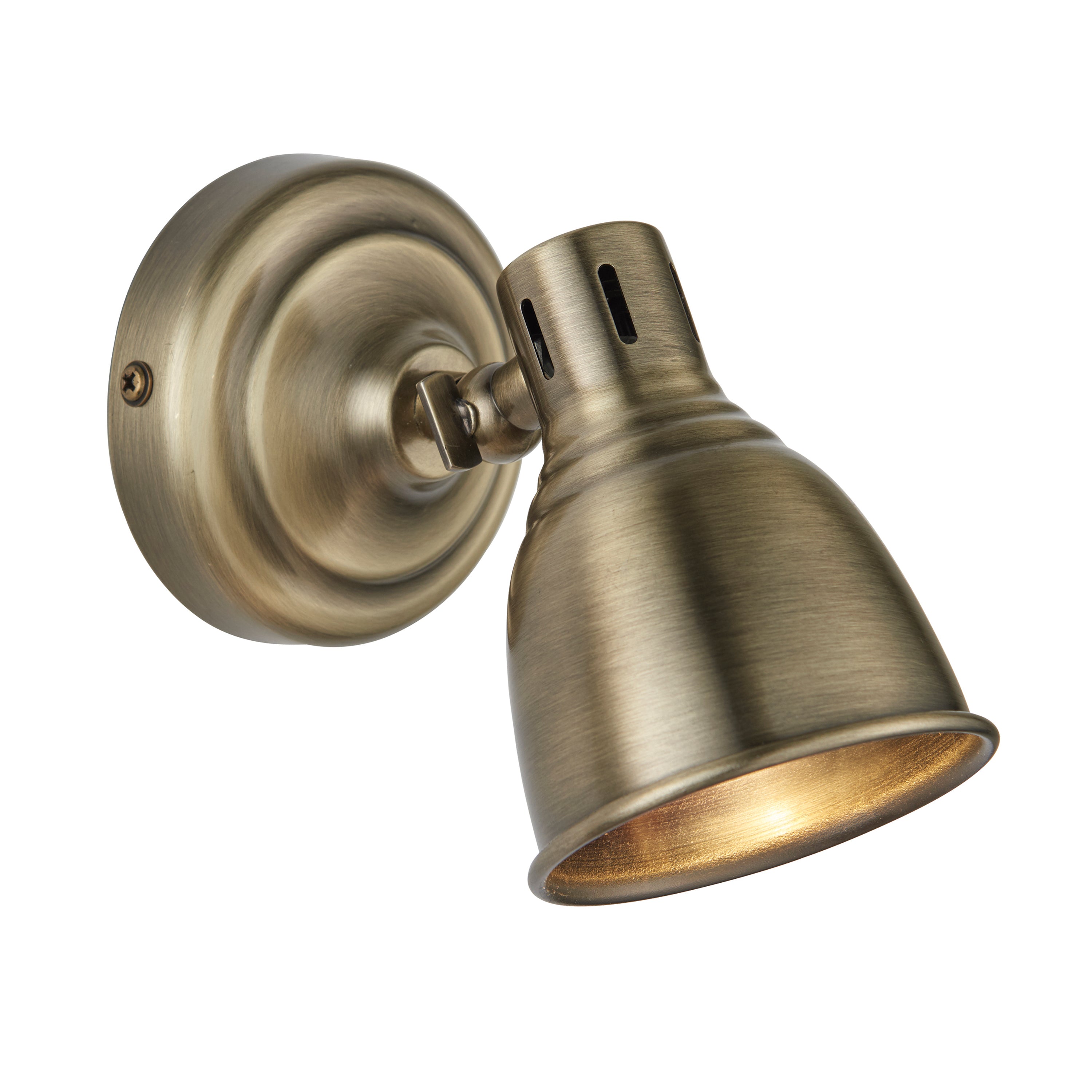 Westbury Wall Light Antique Brass - Steel | Migo Interiors