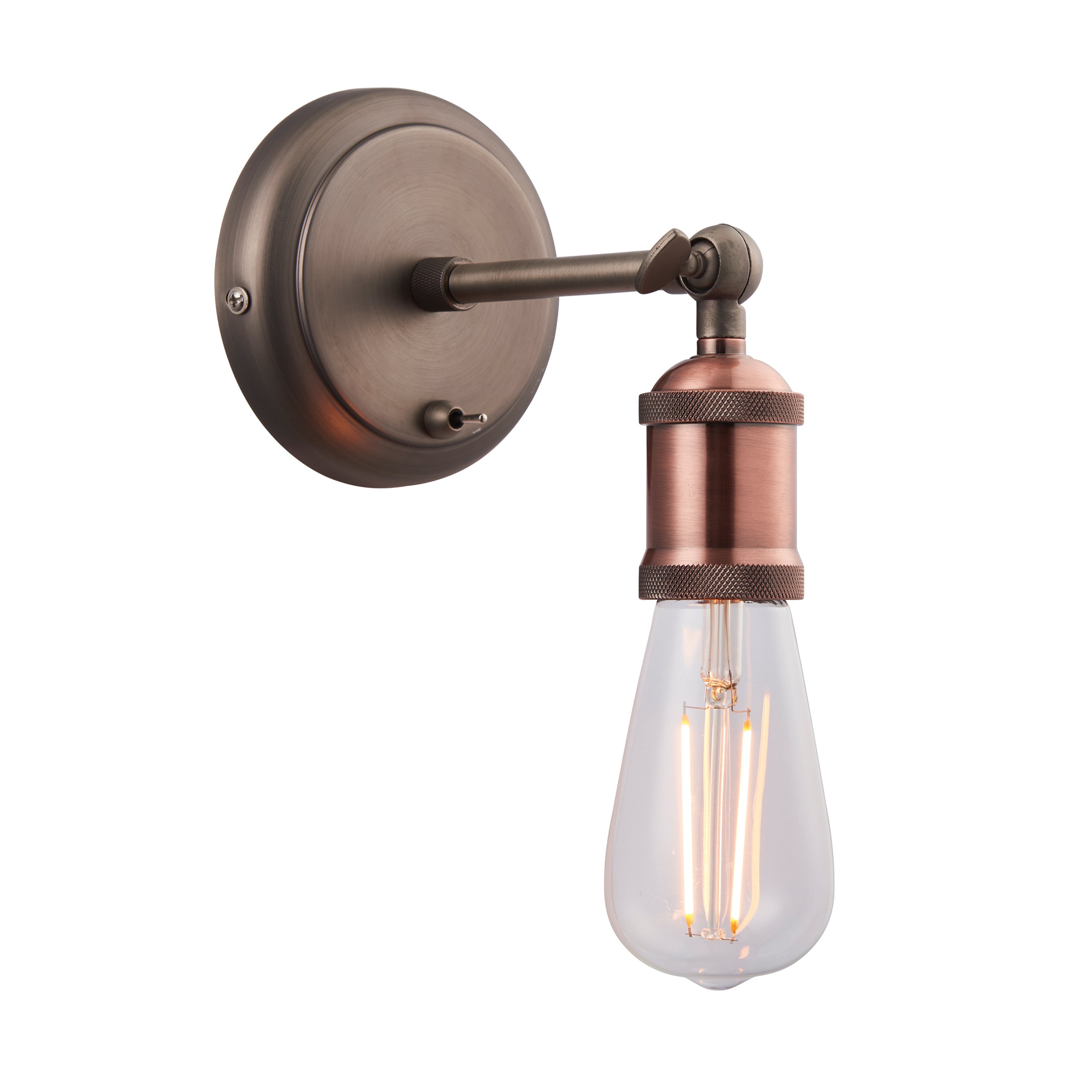 Hal Wall Light - Steel | Migo Interiors