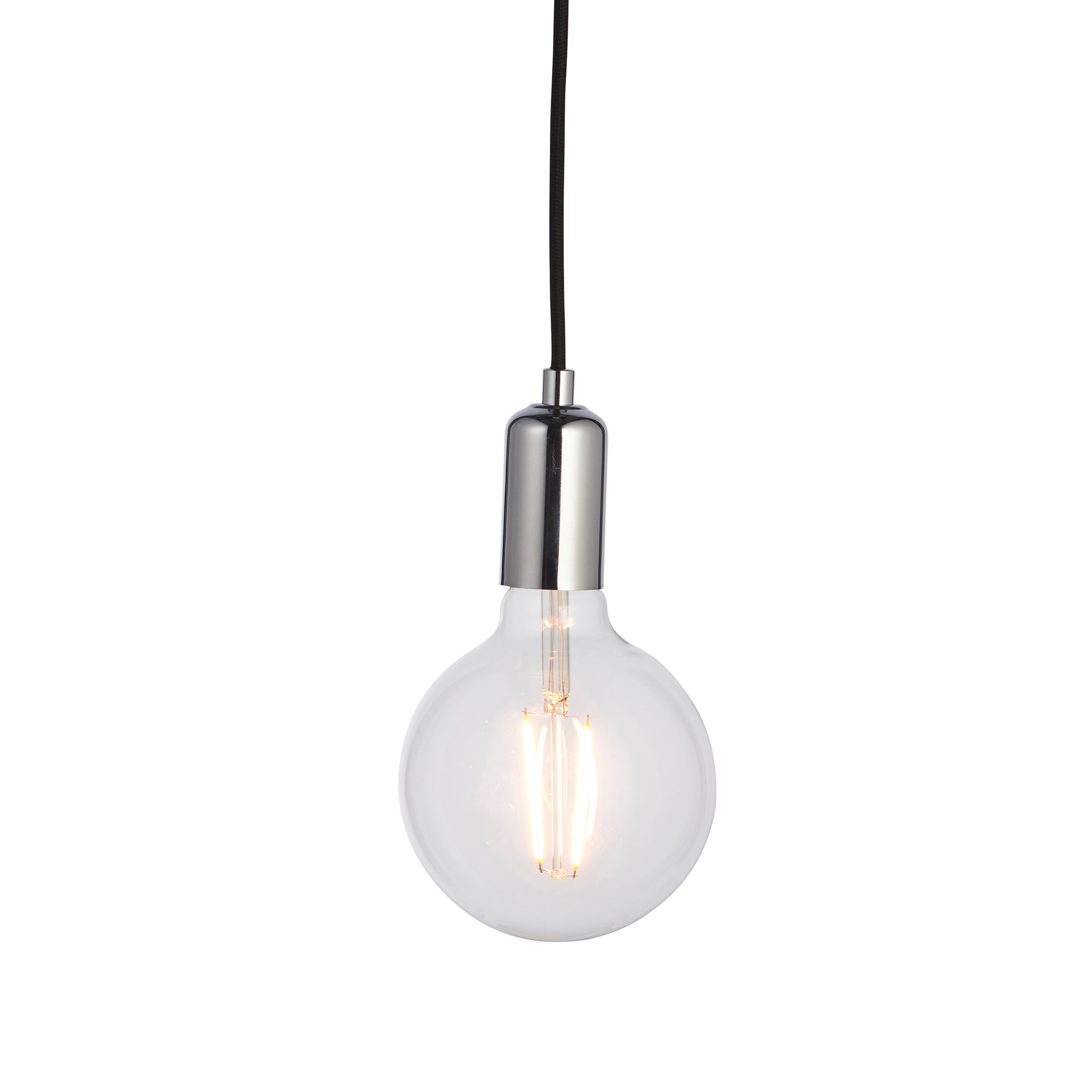 Studio Pendant Light Chrome - Steel | Migo Interiors