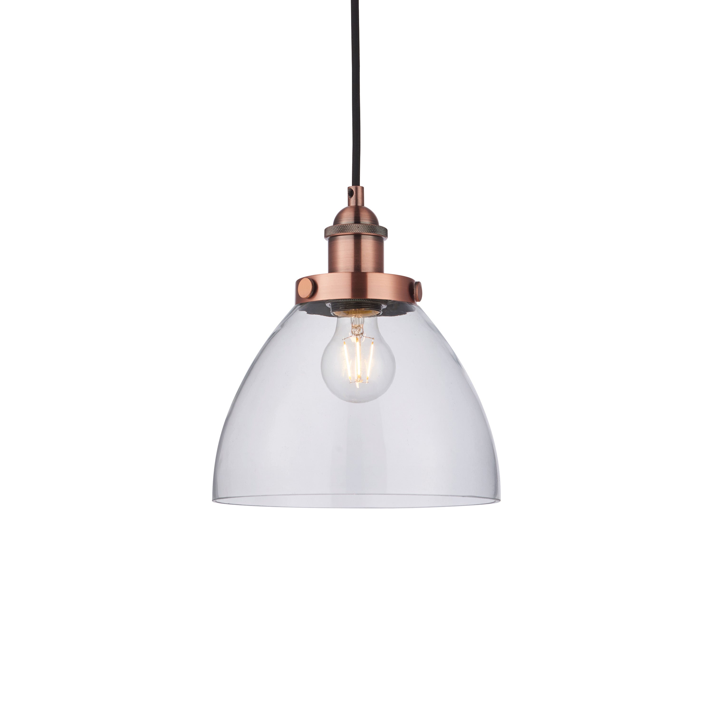 Hansen Pendant Light Aged Copper