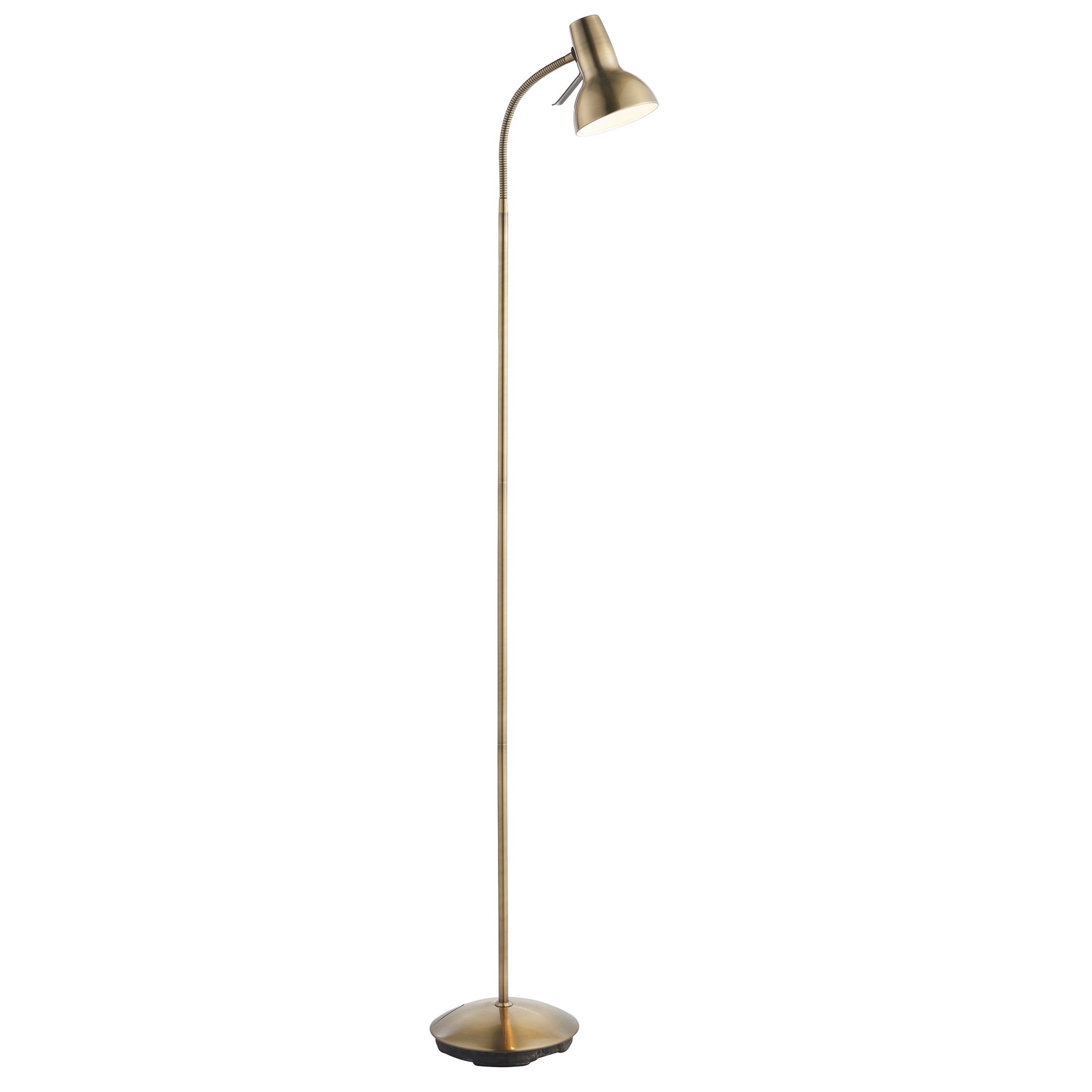 Amalfi Floor Lamp Antique Brass - Steel | Migo Interiors