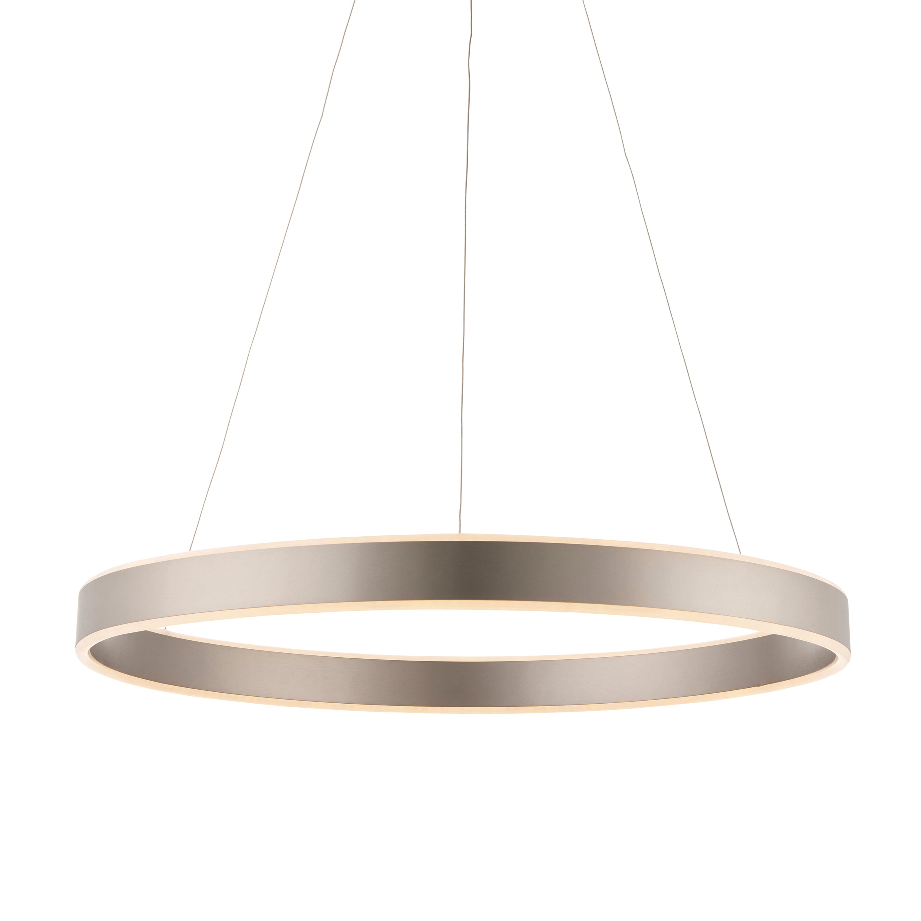 Gen Pendant Light Matt Nickel - Acrylic / Steel | Migo Interiors