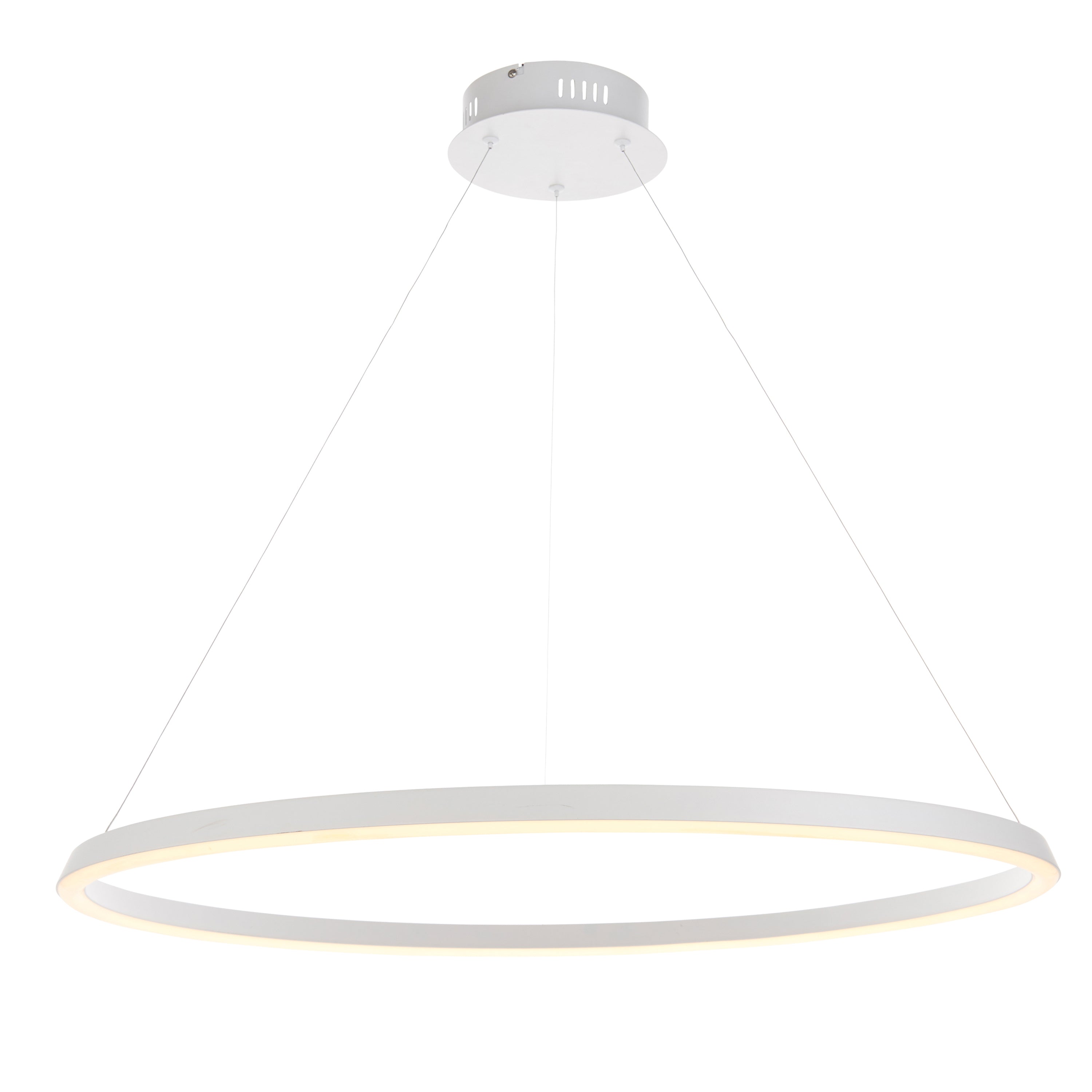 Staten 1 Pendant Light White - Aluminium Alloy / Acrylic | Migo Interiors