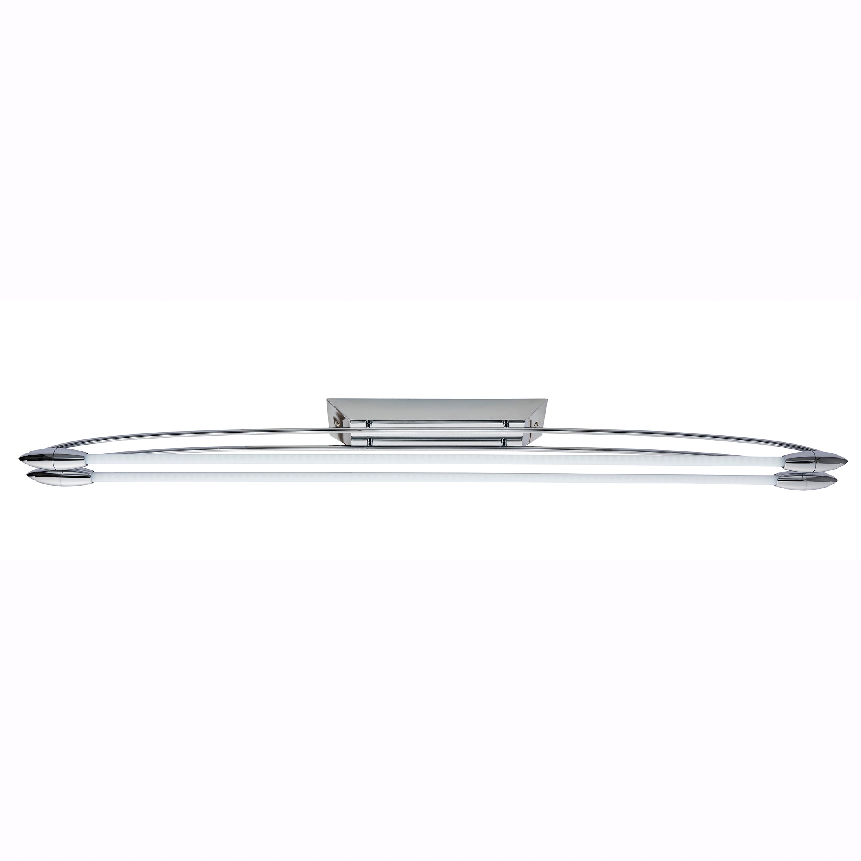 Harper LED 2 Ceiling Light - Steel / Glass | Migo Interiors