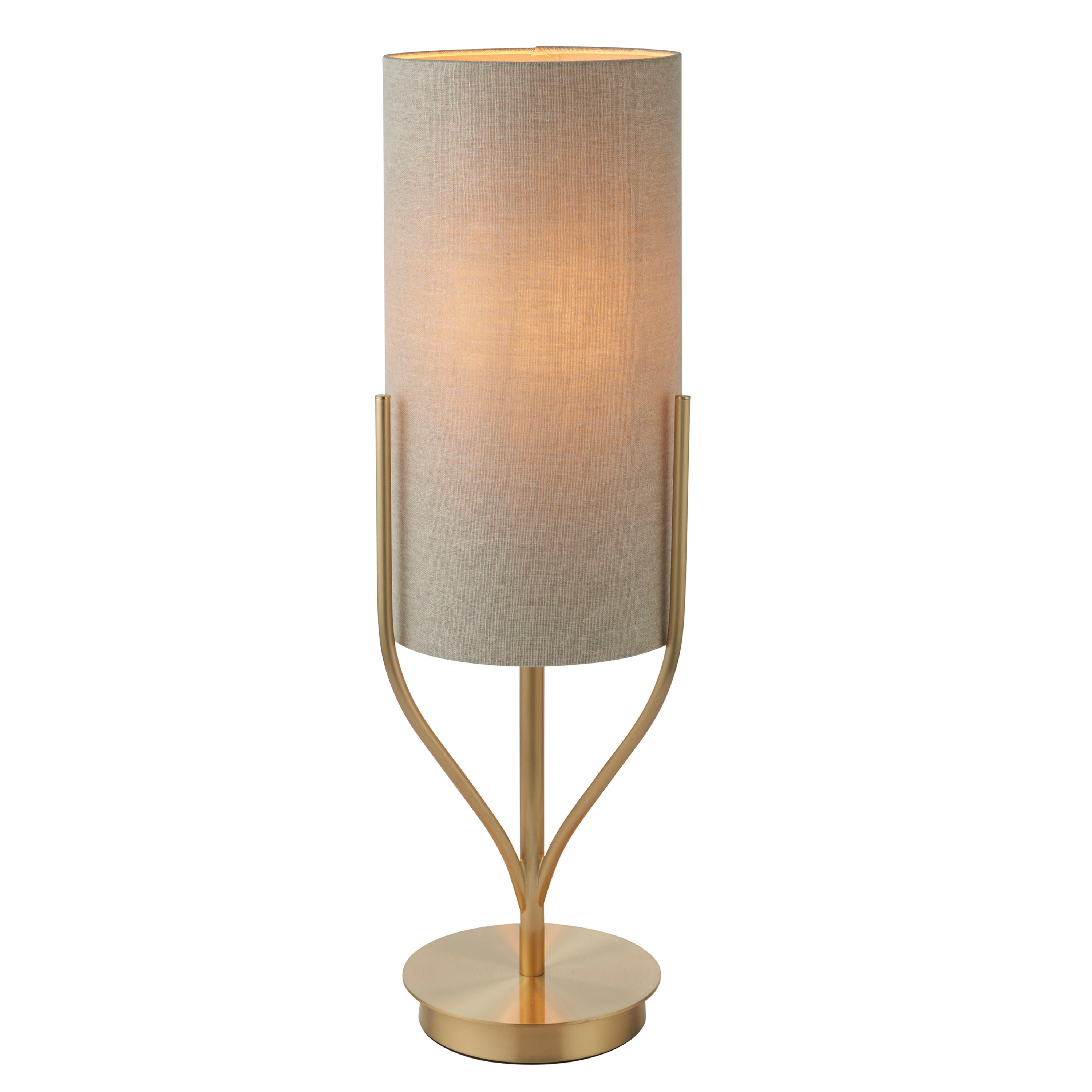 Fraser Table Lamp - Steel / Fabric | Migo Interiors