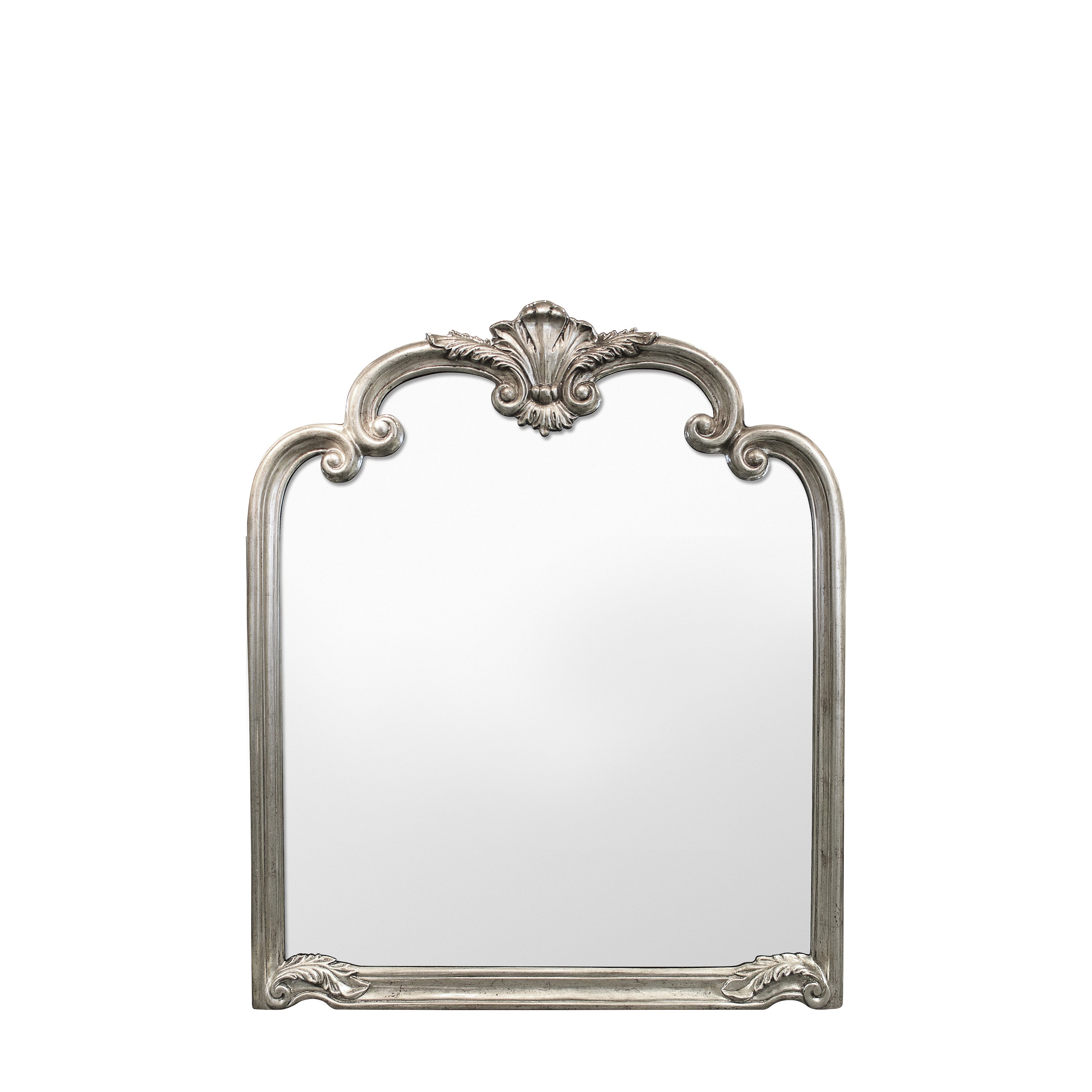 Palazzo Mirror Silver - Glass / PU | Migo Interiors