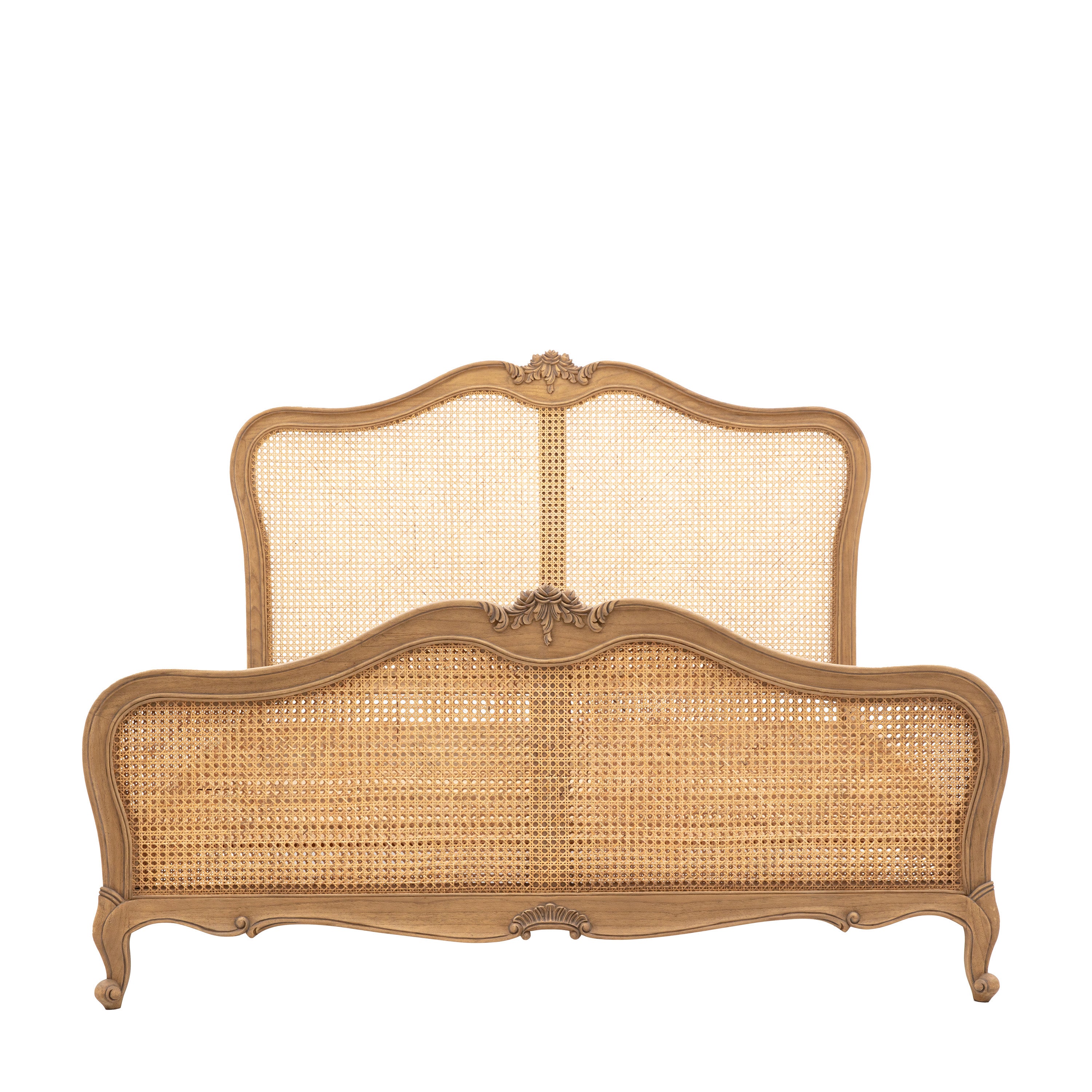 Chic 5' Cane Bed Weathered - Cane / Mindy Ash | Migo Interiors