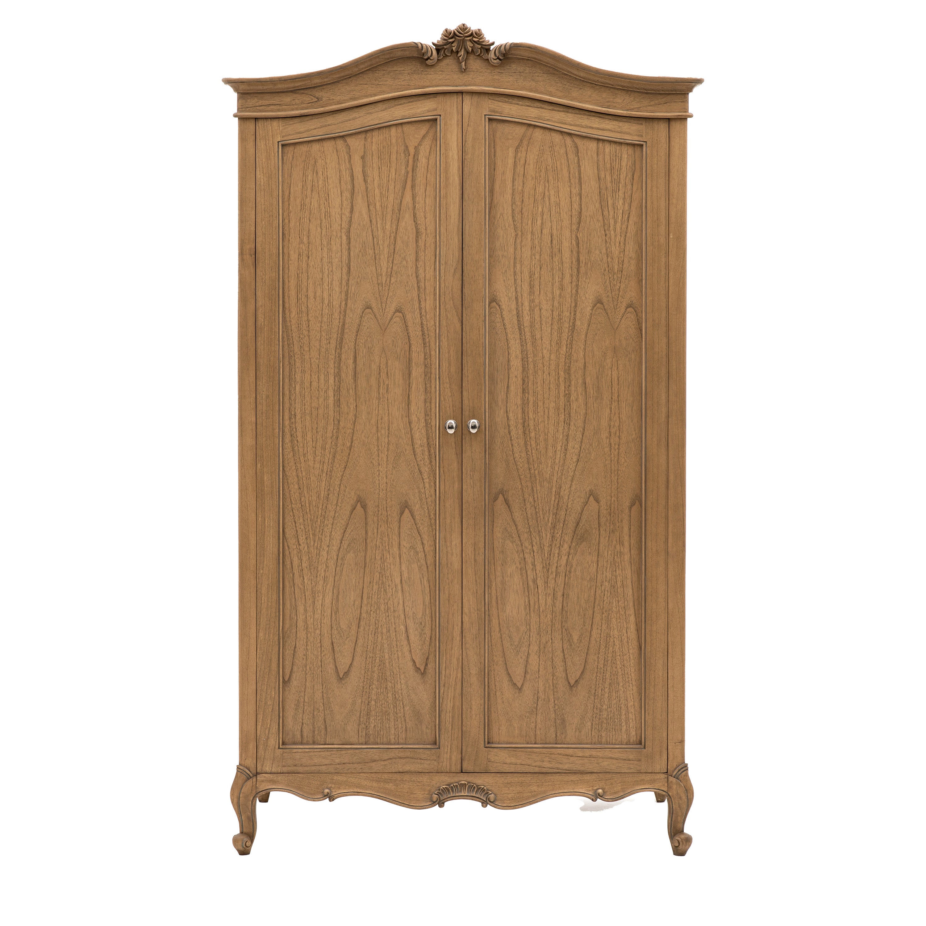 Chic 2 Door Wardrobe Weathered - Mindi Ash / Veneered MDF | Migo Interiors