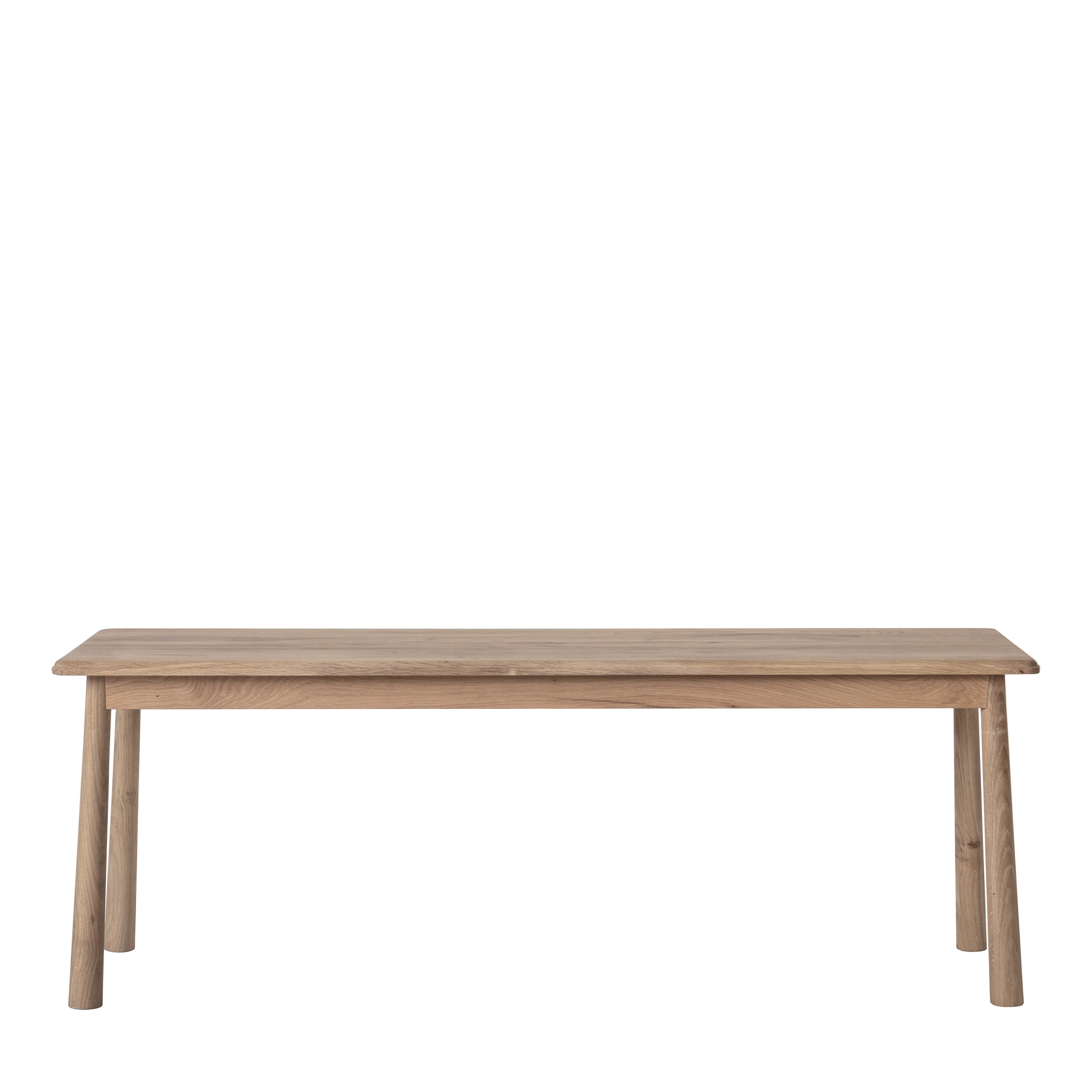 Wycombe Dining Bench - Solid Oak / Oak Veneer | Migo Interiors