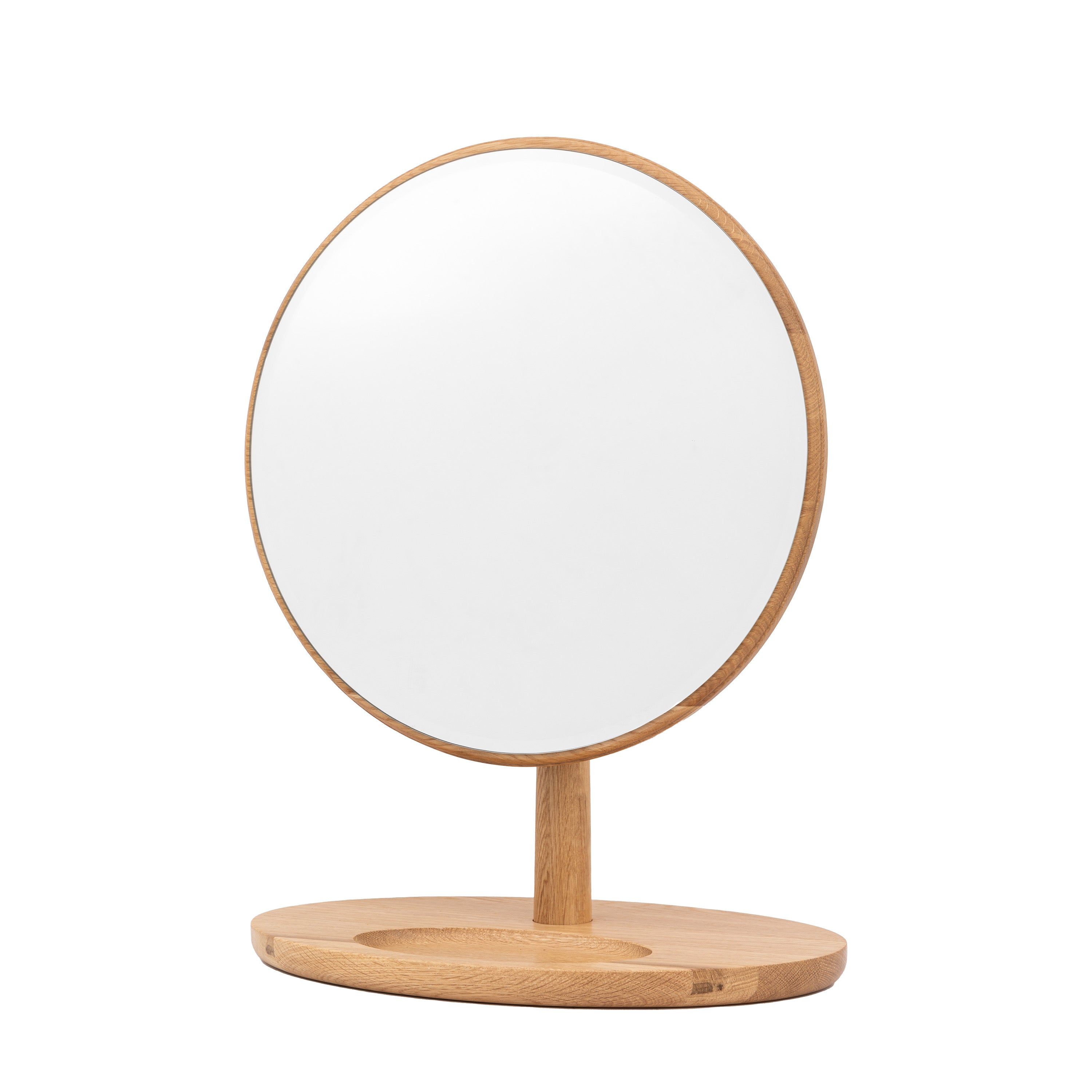 Wycombe Dressing Mirror - Glass / Oak | Migo Interiors