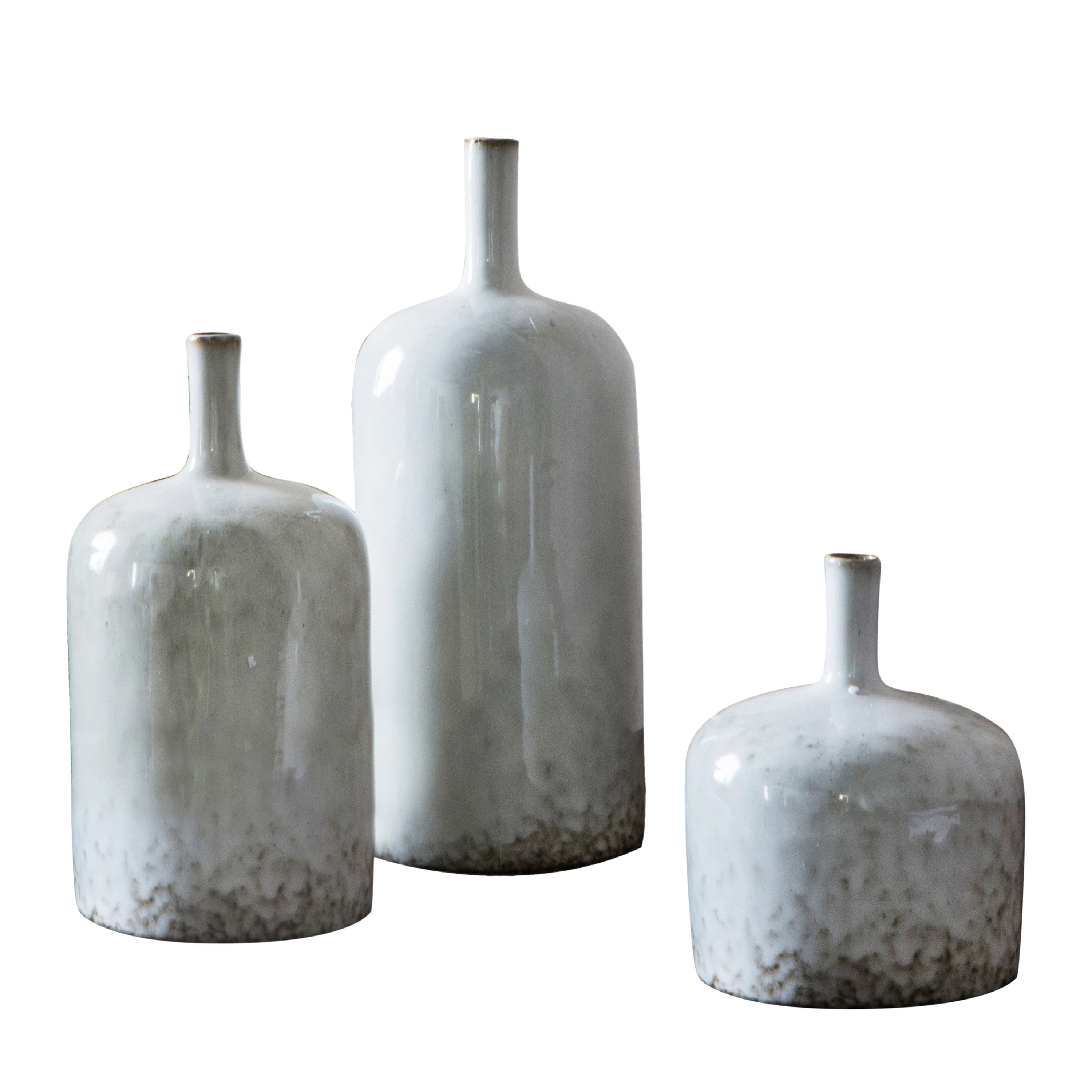 Vormark Set of 3 Ornaments Natural - Ceramic | Migo Interiors