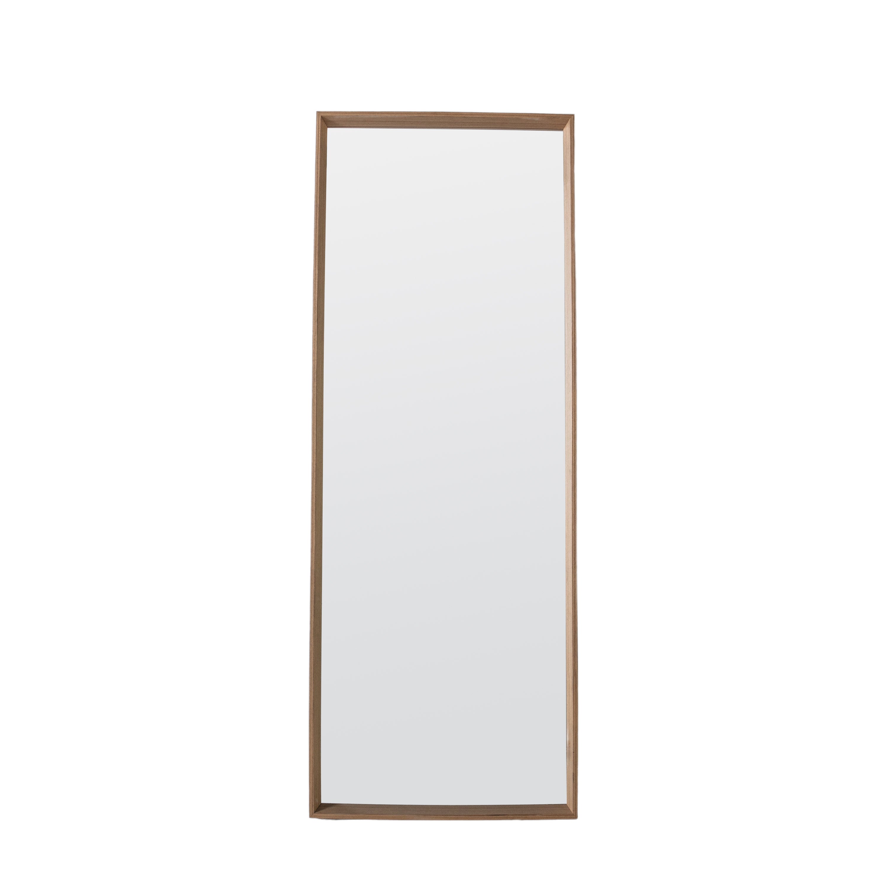 Comet Mirror Long Oak - Glass / Wood | Migo Interiors