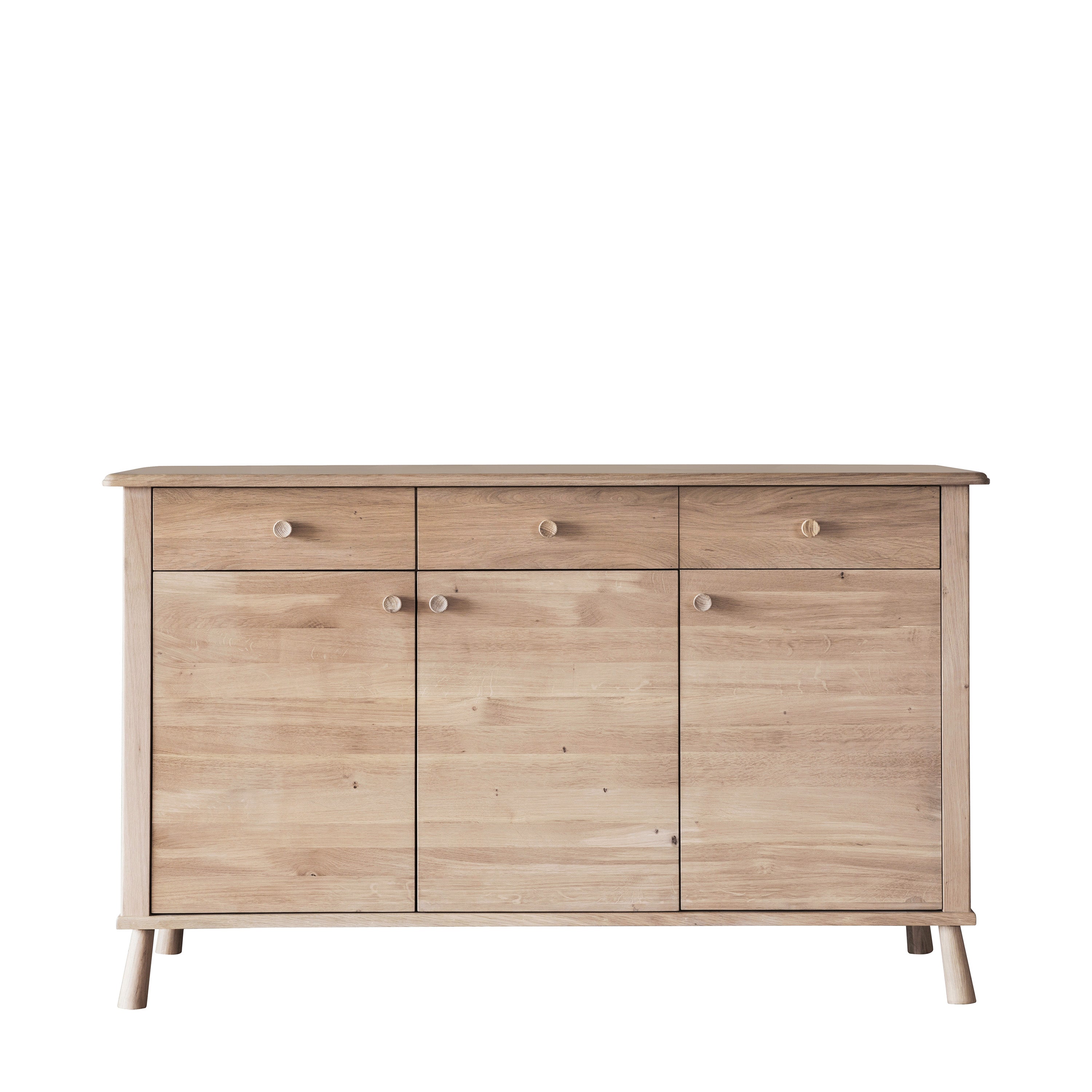 Wycombe 3 Door 3 Drawer Sideboard - MDF / Oak / Pine | Migo Interiors